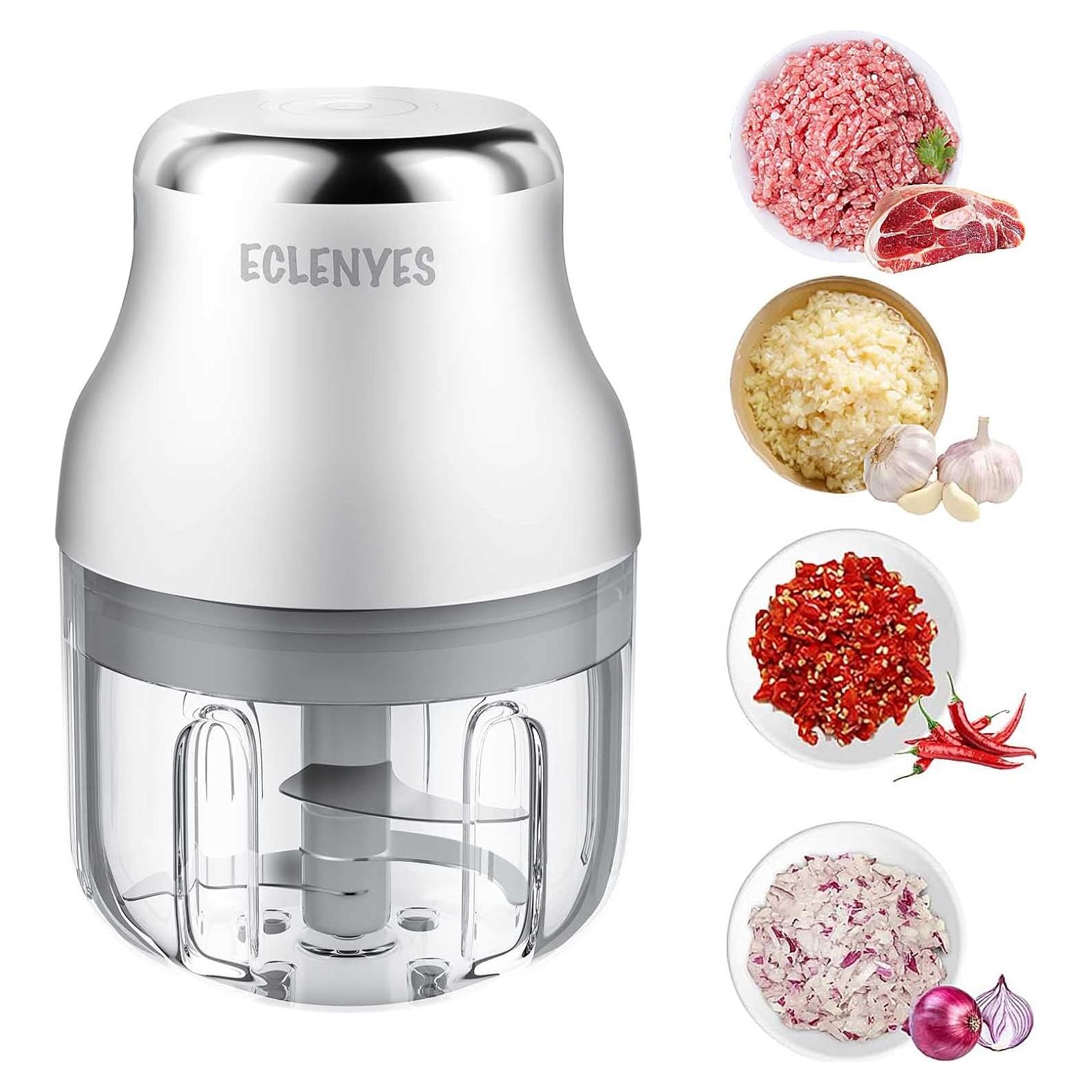 Picador de Ajo ECLENYES GP-501 250ml Inalámbrico USB