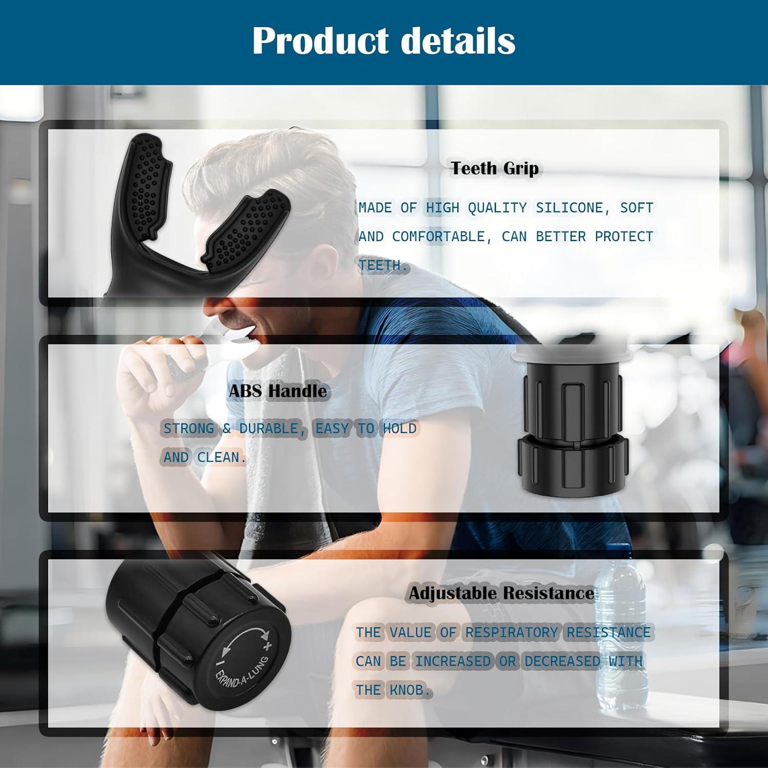 Ejercitador de Respiración Prebene 0263 Ajustable para Entrenamiento