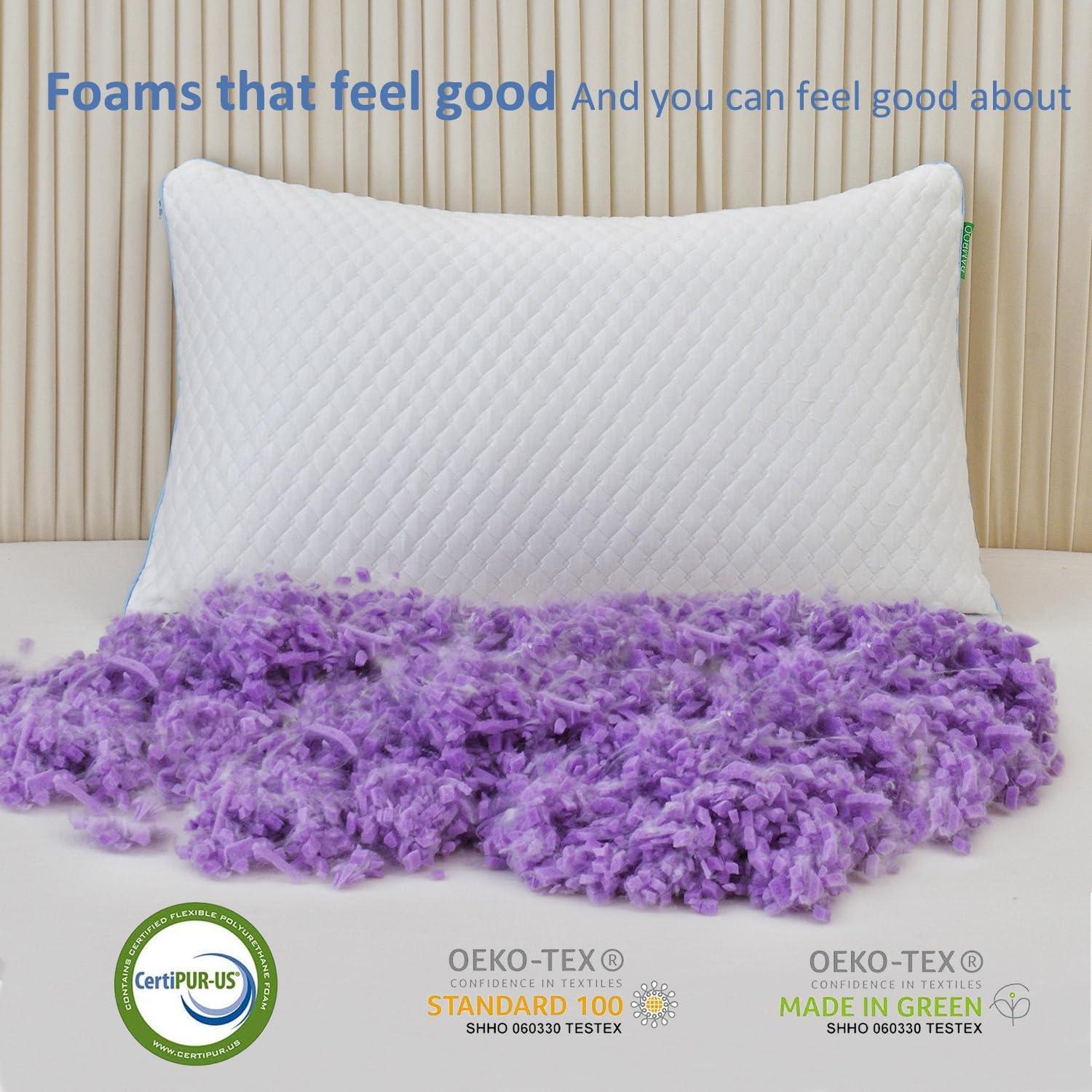 Cojines de Espuma Viscoelástica Friendriver Estándar 2 Piezas