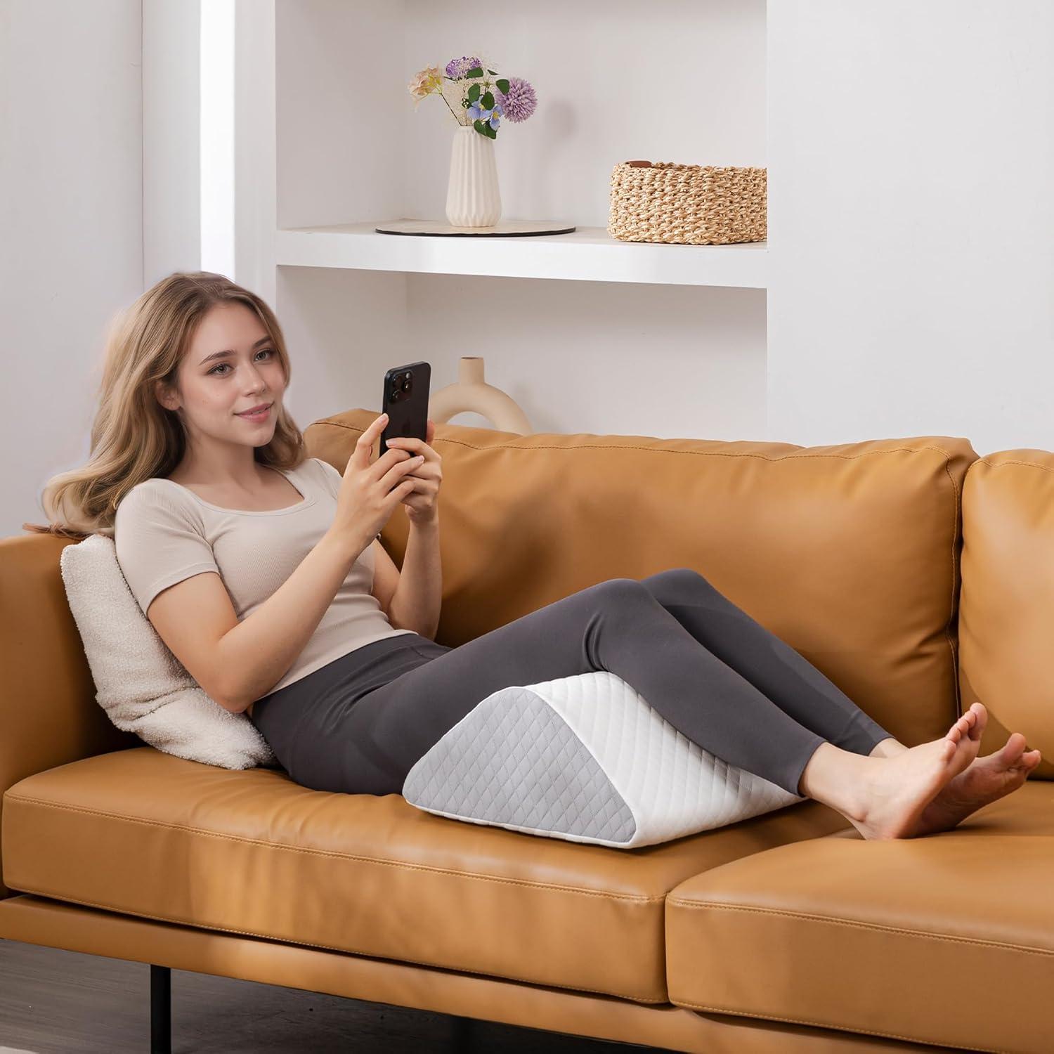 Cojín en Cuña para Rodillas Ganondorf 16 cm - Soporte Ergonómico