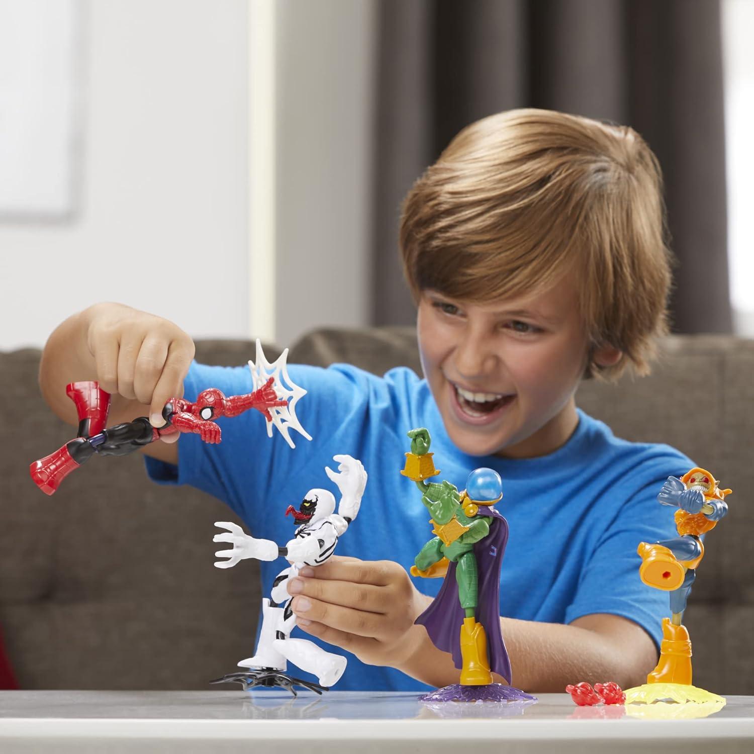 Figura de acción Spider-Man Bend and Flex Hasbro 15 cm