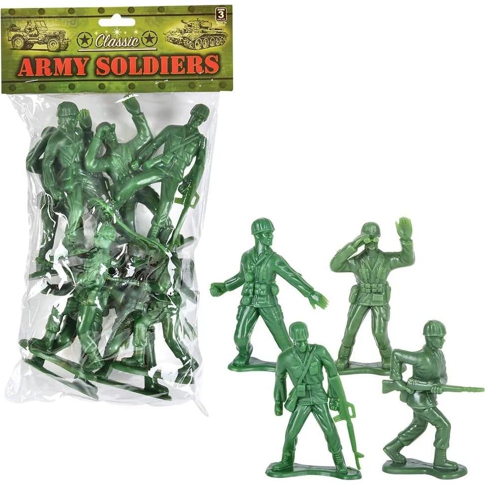 Conjunto de Figuras de Acción Soldados Ejército EE. UU. 10 cm