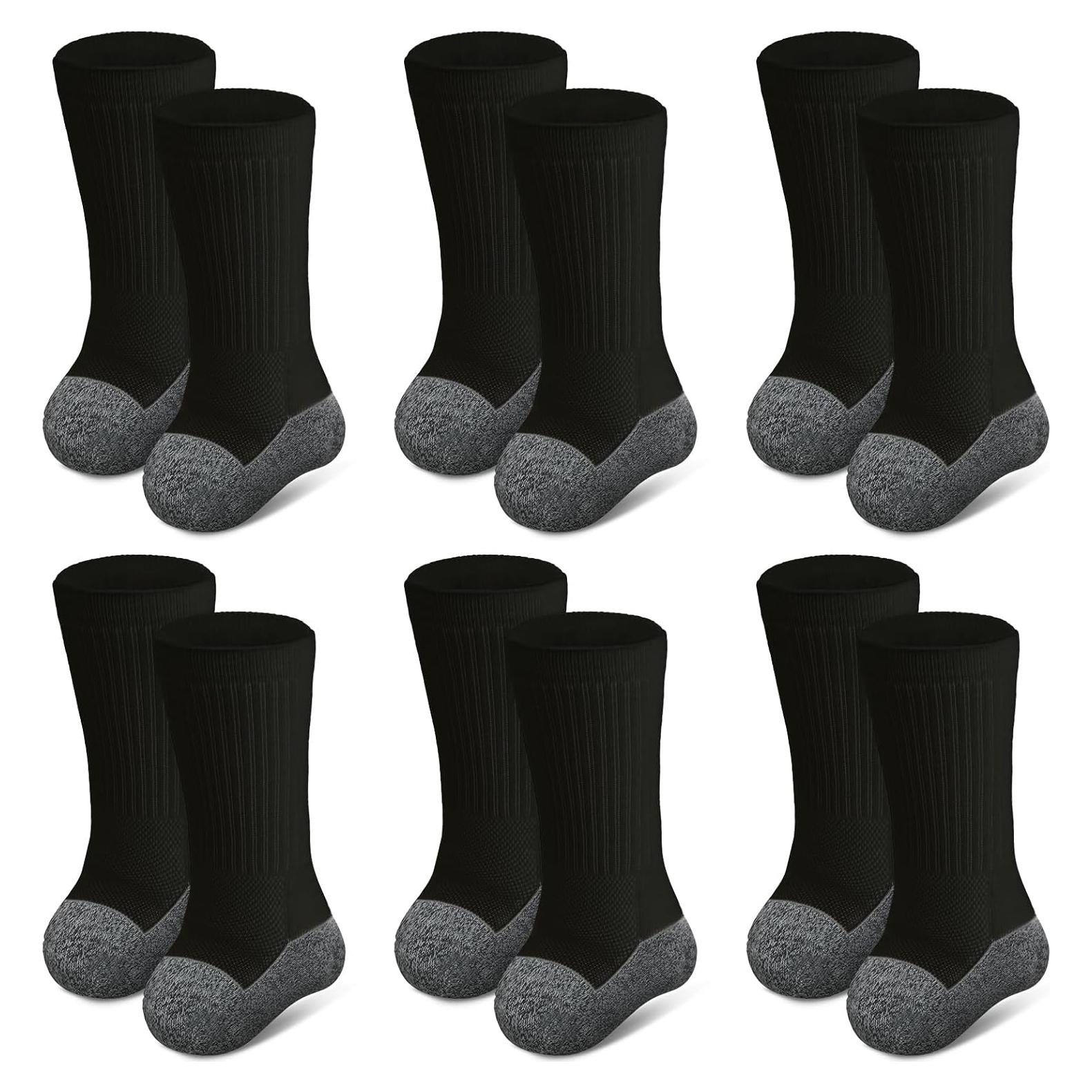 12 Calcetines Prostéticos Silicherry para Amputados Negros