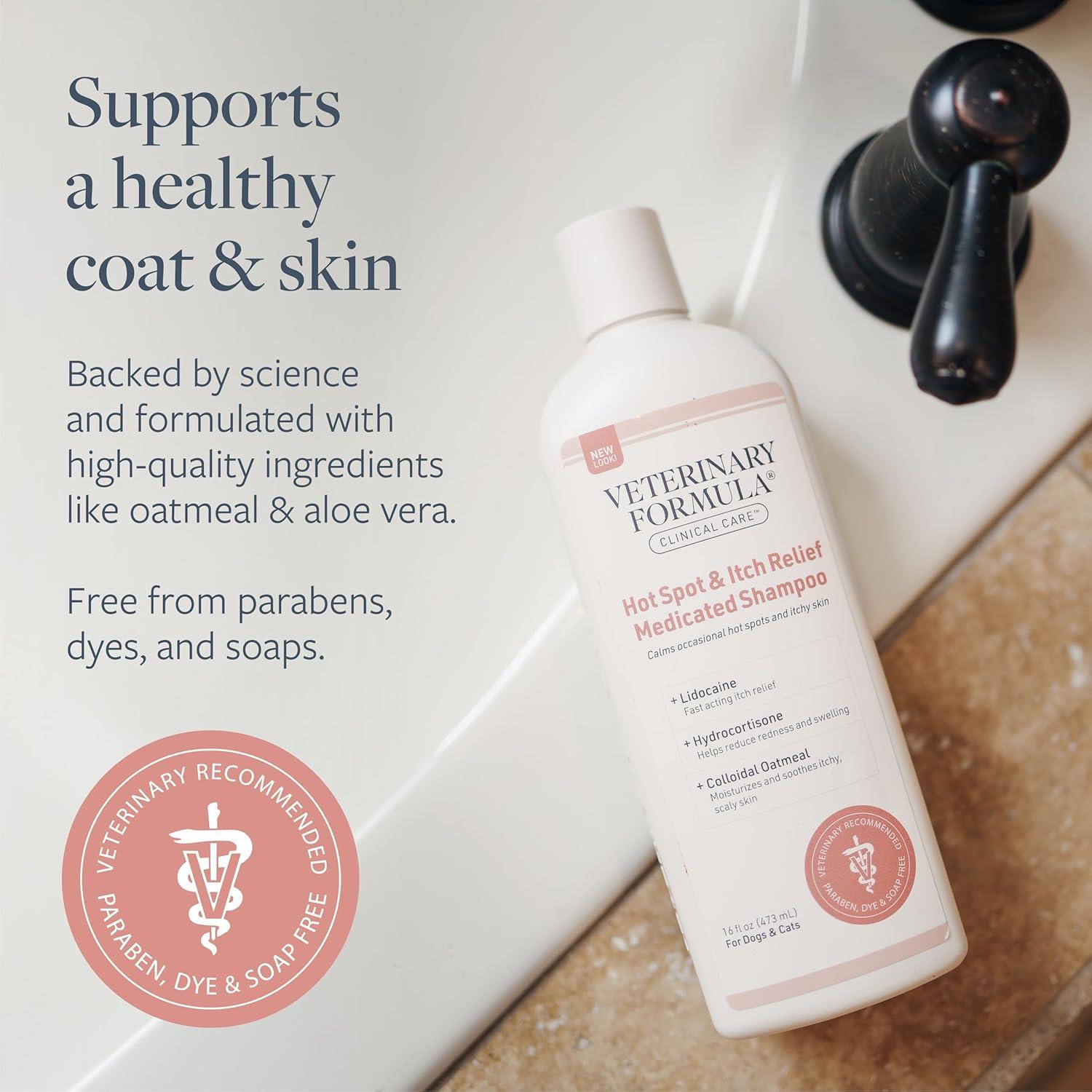 Champú Medicado para Perros y Gatos Veterinary Formula 2 Paquete 473ml