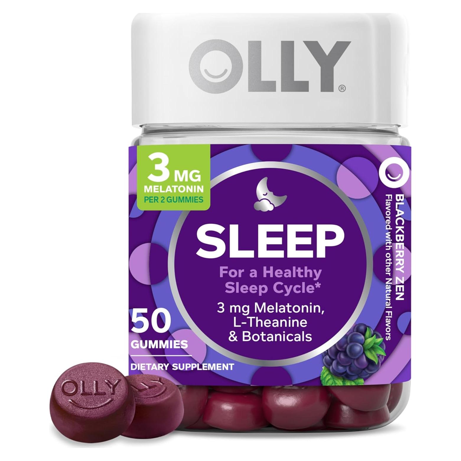 Gomitas para Dormir OLLY Sleep 50 unidades con Melatonina