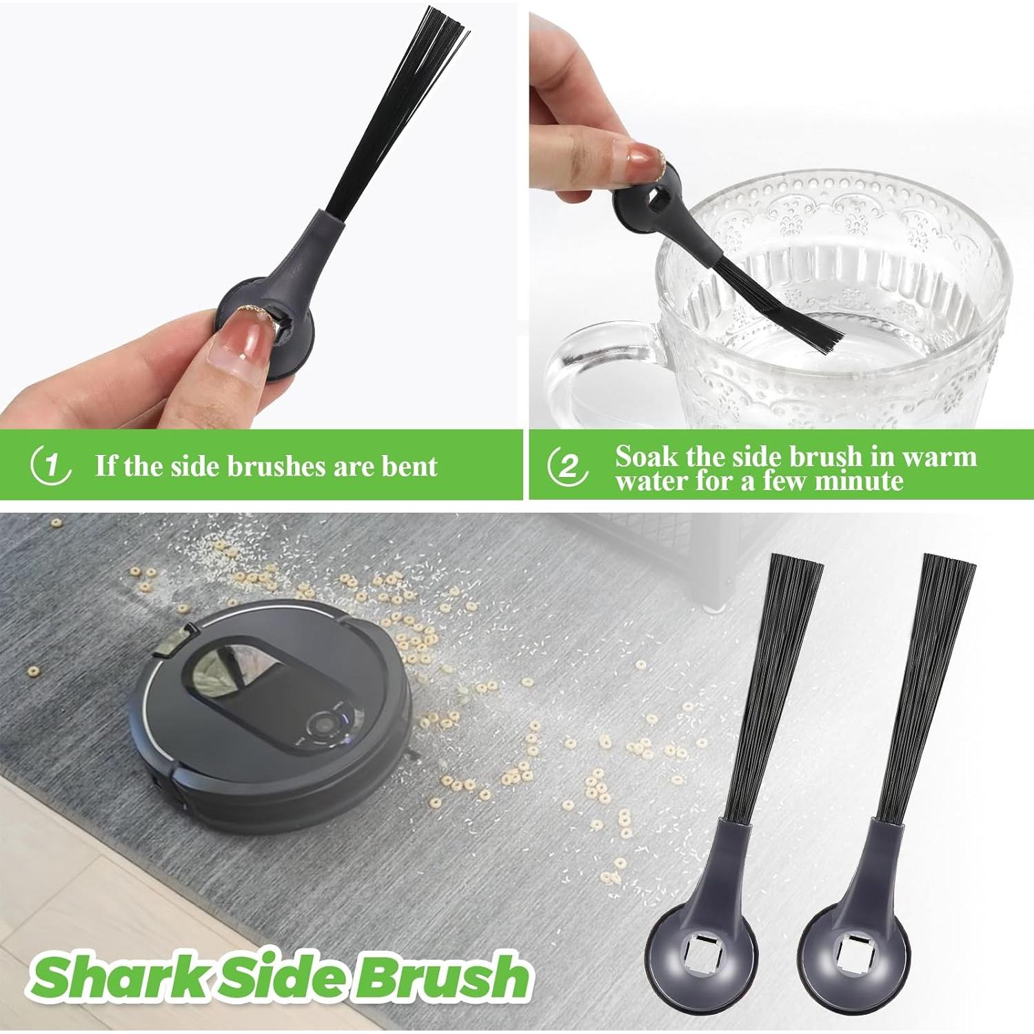 Cepillos de Reemplazo Shark 102KY1000 - 10 Piezas