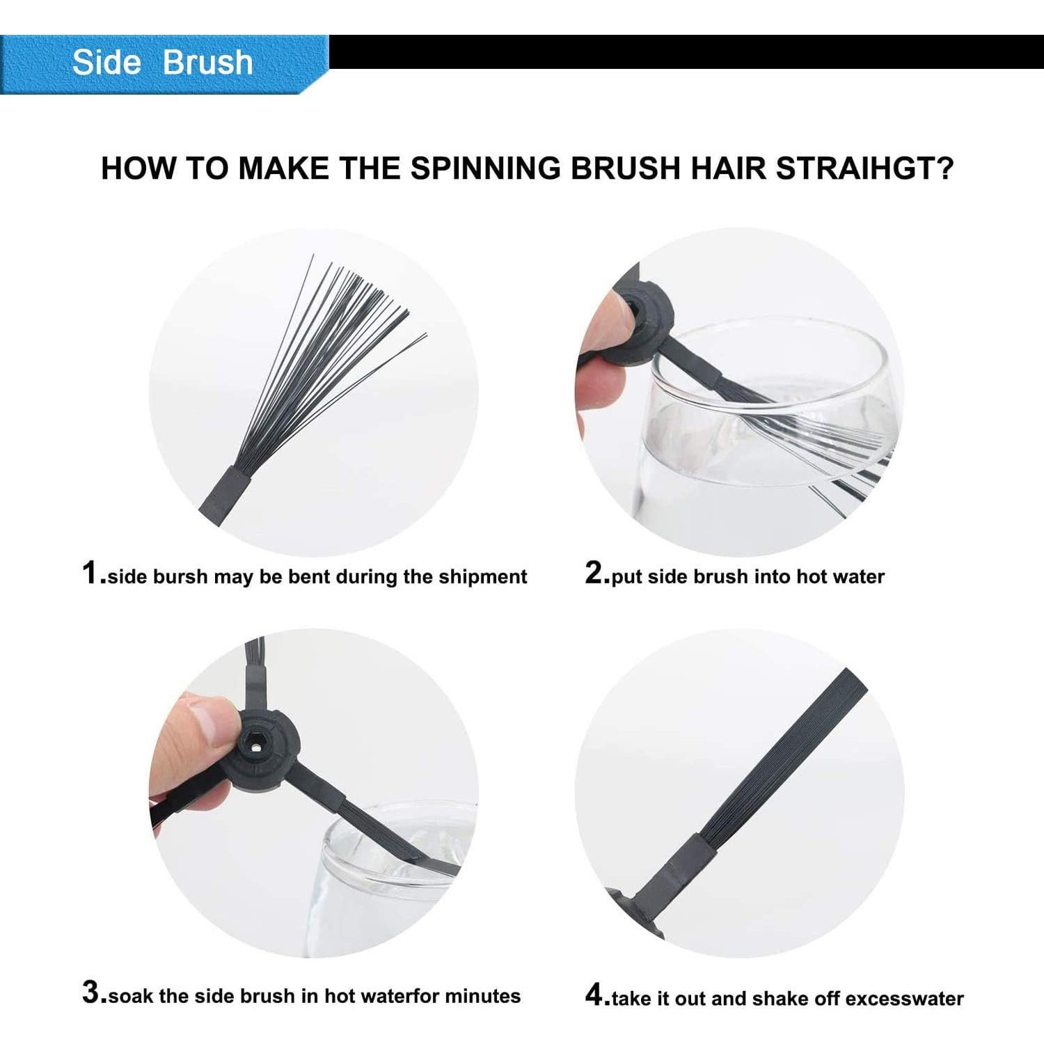 Kit de Repuesto Smilyan para Aspiradora ILIFE V3 V5 HEPA