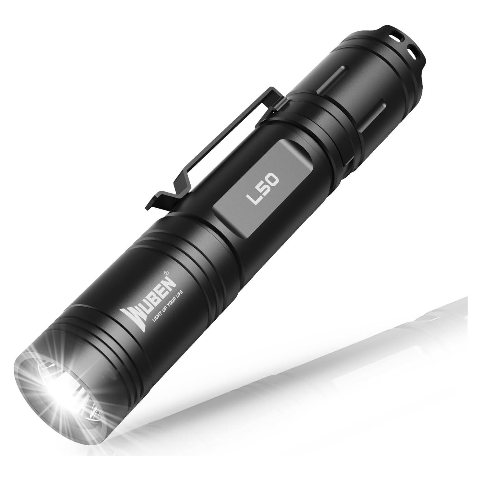 Linterna Recargable WUBEN L50 LED 1200 Lúmenes IP68 Compacta