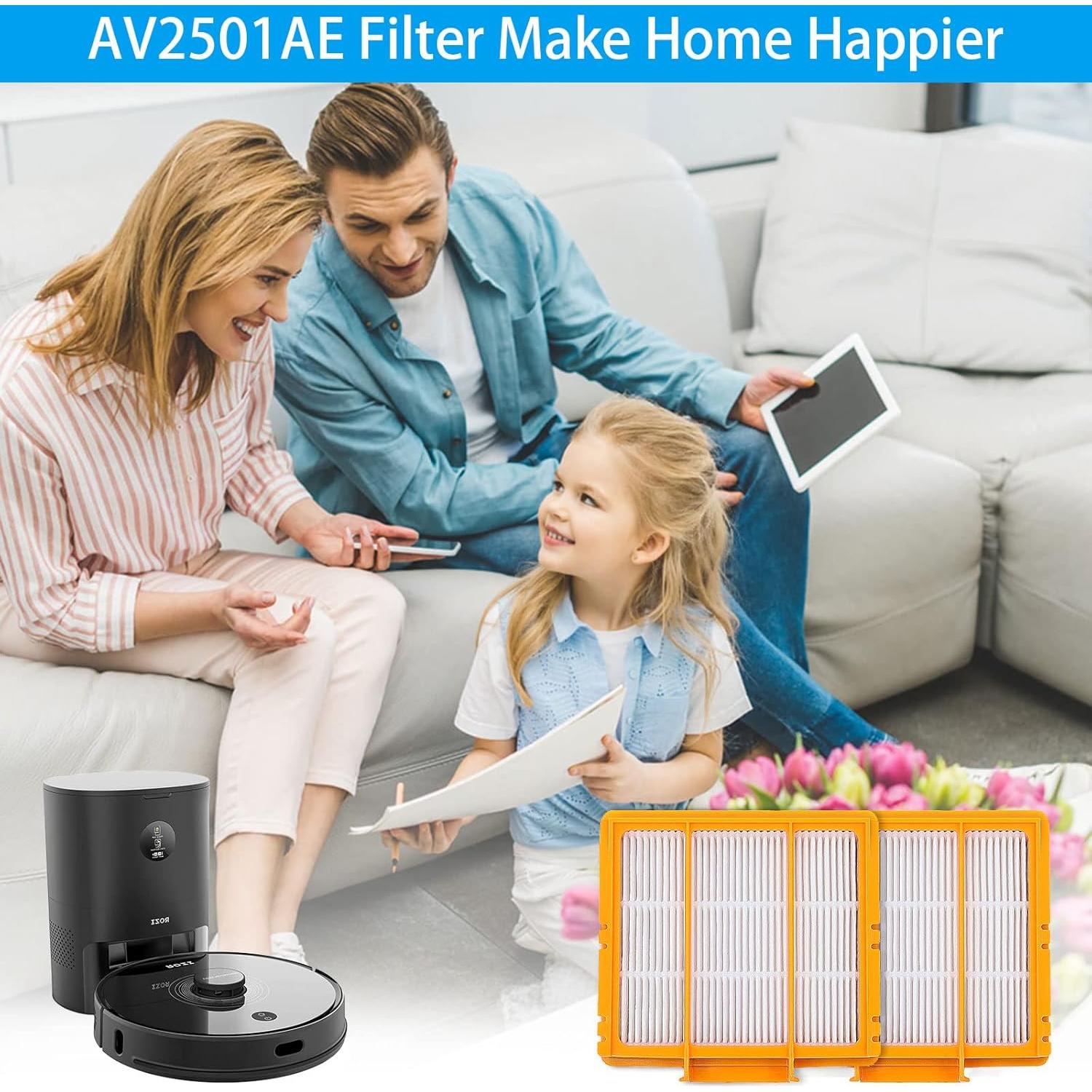 Filtros de Reemplazo Shark AV2501AE - 6 Piezas