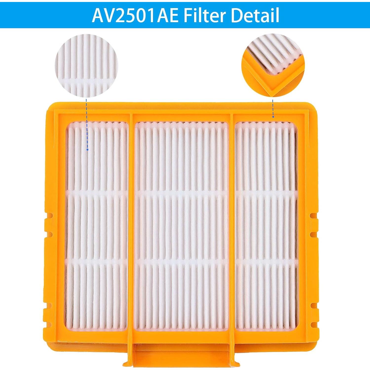 Filtros de Reemplazo Shark AV2501AE - 6 Piezas