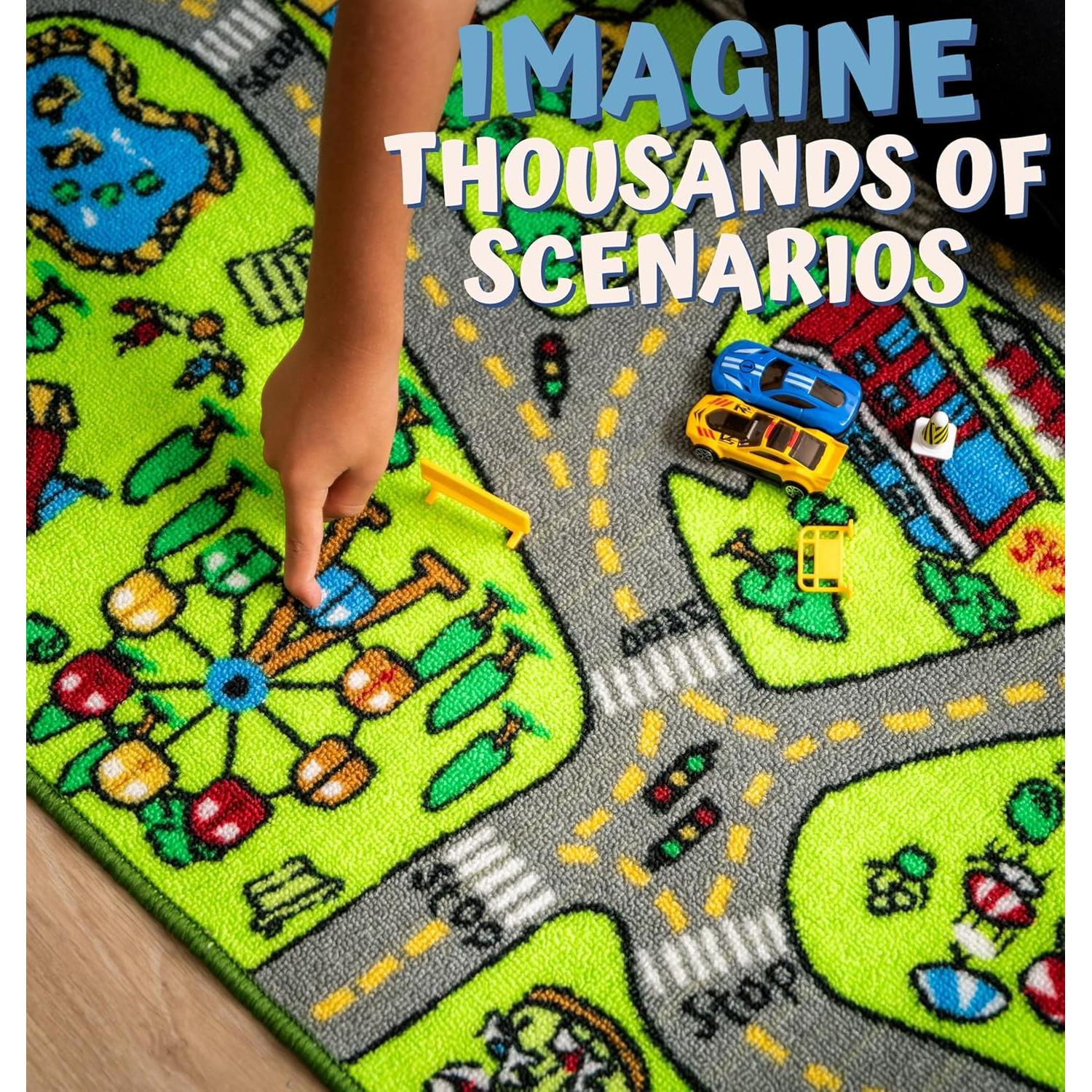 Alfombra de Juego ToyVelt 110x66 cm Antideslizante Infantil