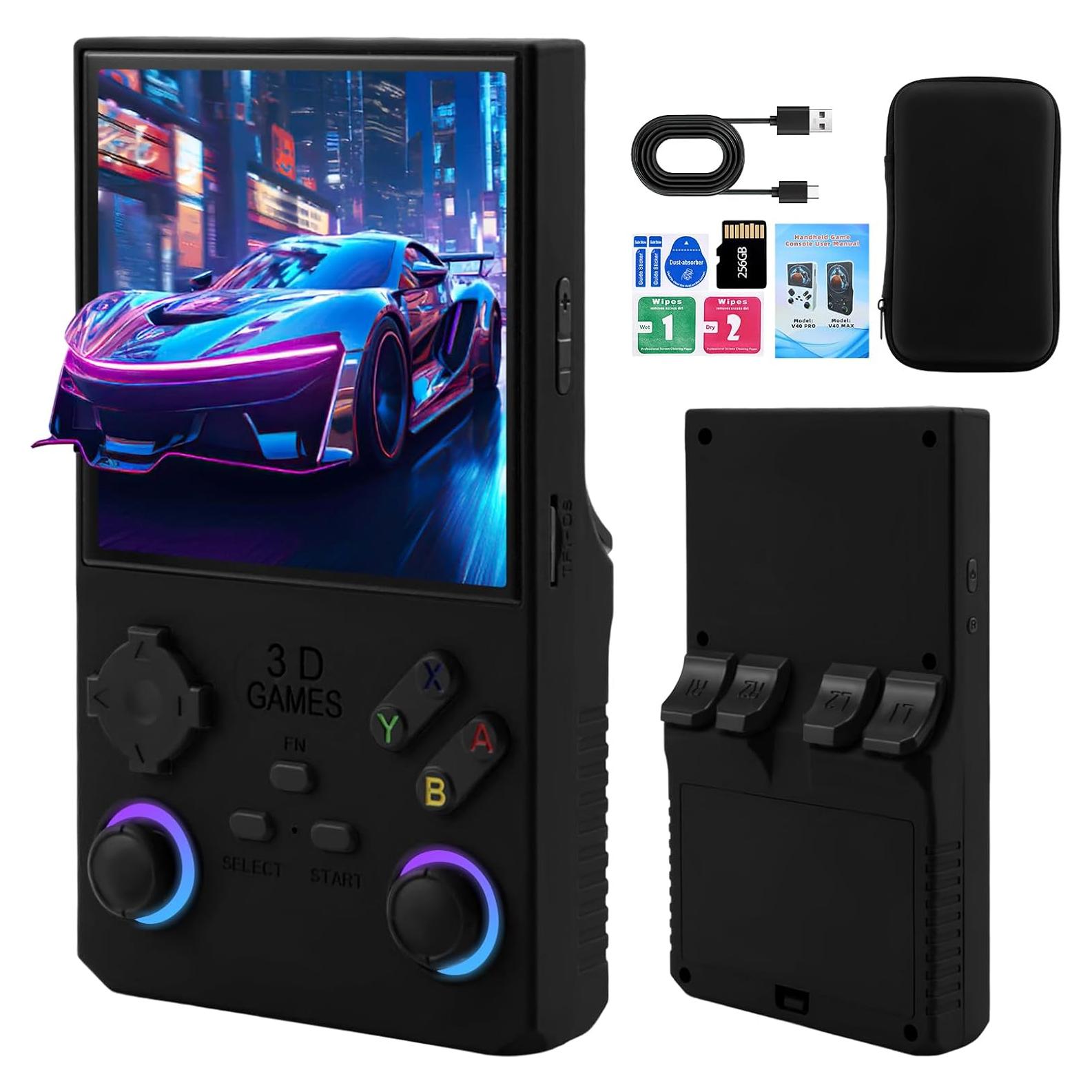 Consola de Juegos Portátil EraVortx V40 MAX 256GB 20000 Juegos