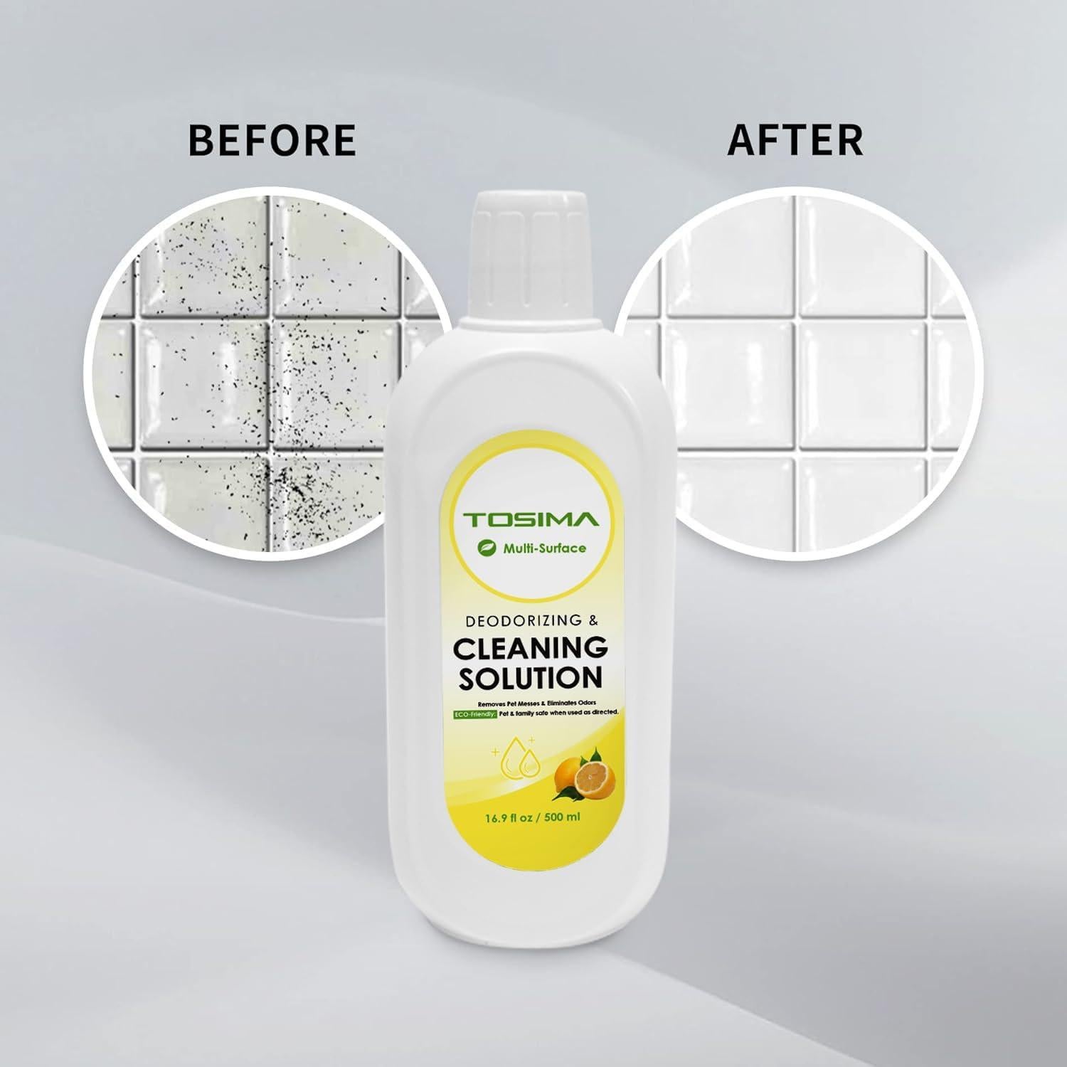 Limpiador Multi-Superficie Tosima 500 ml Aroma Limón