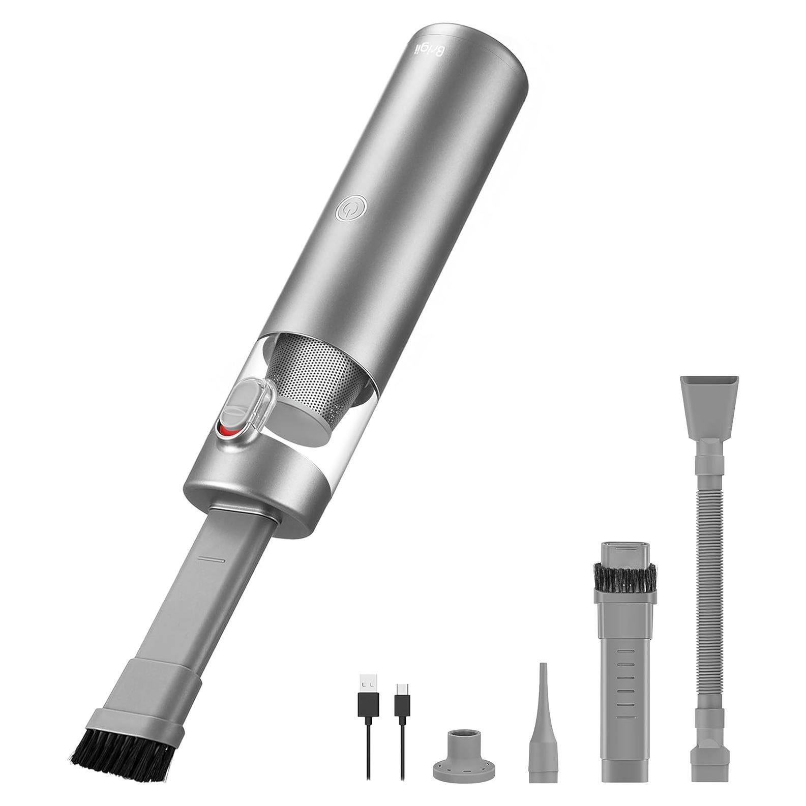 Aspiradora de Mano Brigii M1 3 en 1 Portátil Inalámbrica