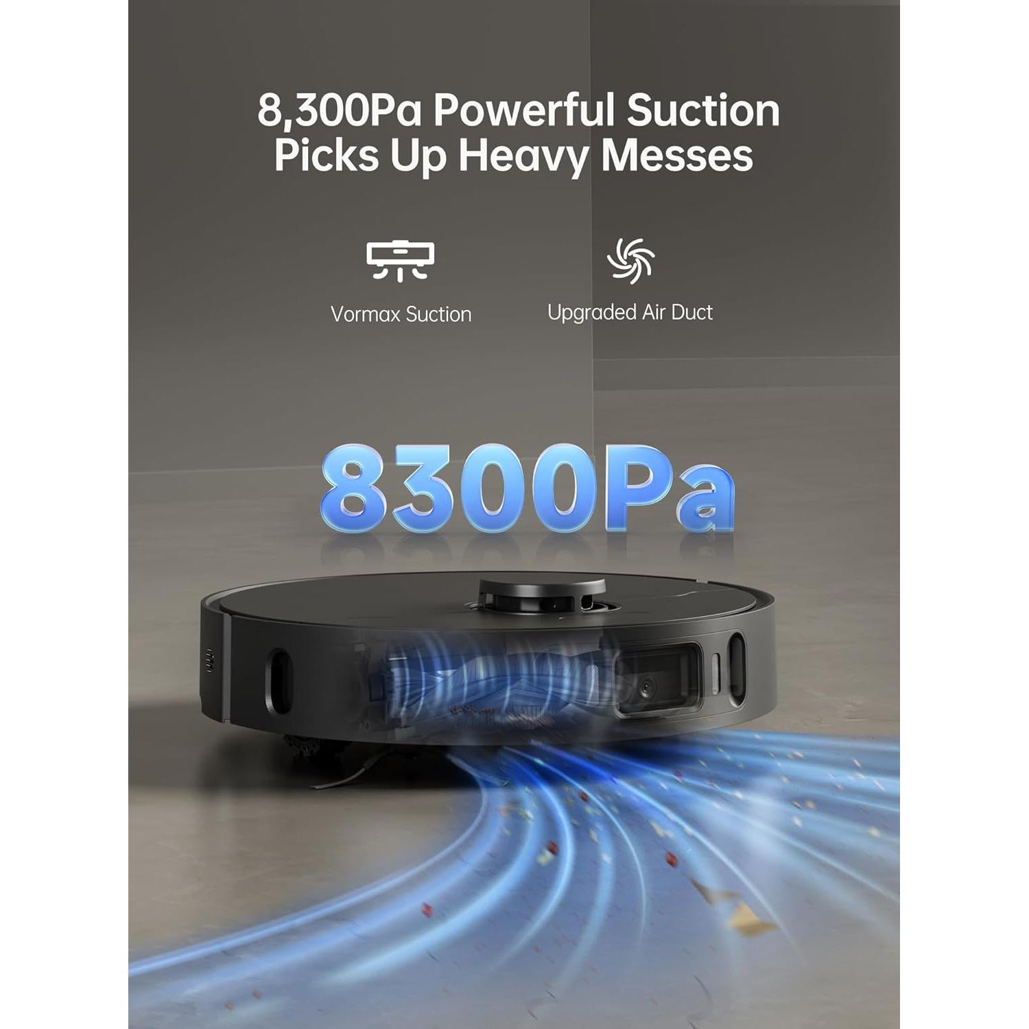 Aspiradora Robot Dreame X30 Ultra 8300Pa con Mopa y Autolimpieza