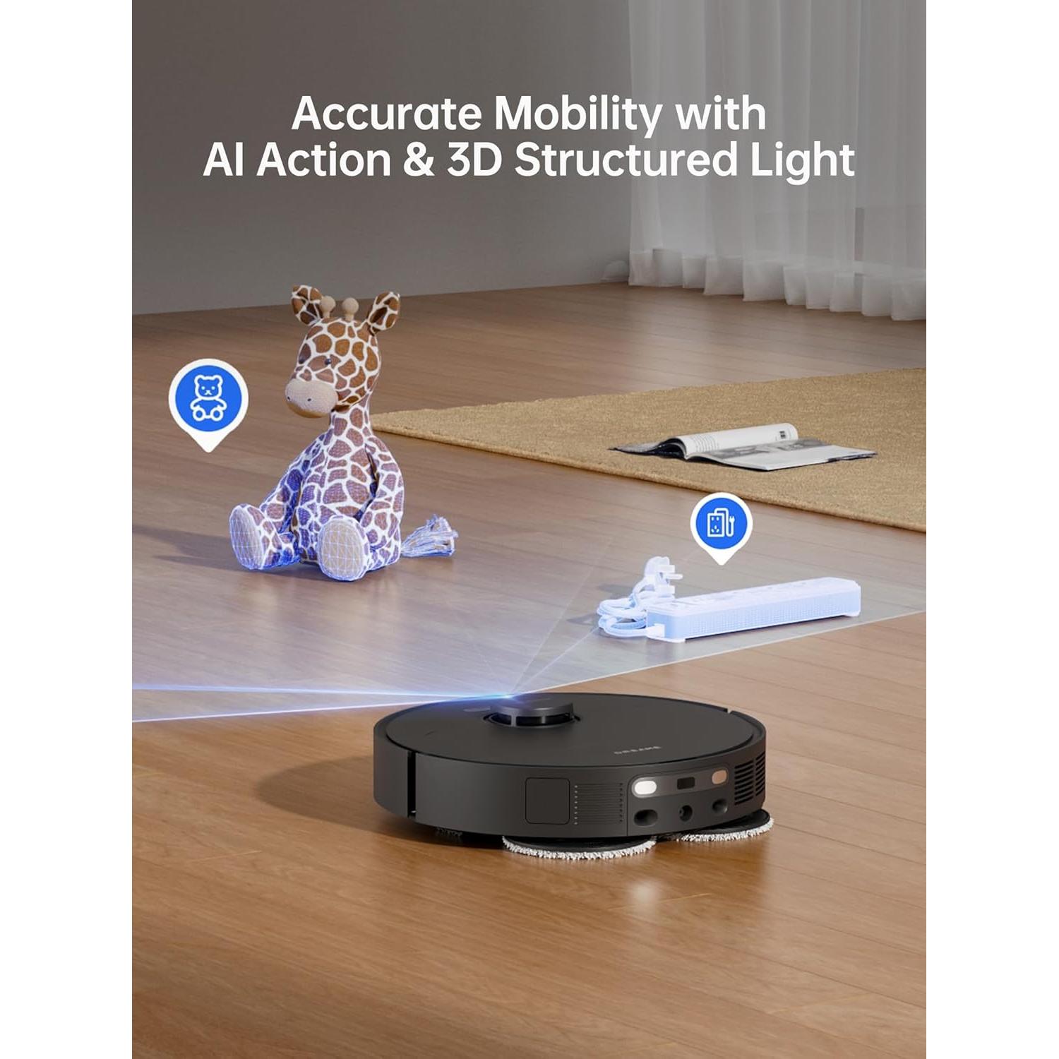 Aspiradora Robot Dreame X30 Ultra 8300Pa con Mopa y Autolimpieza