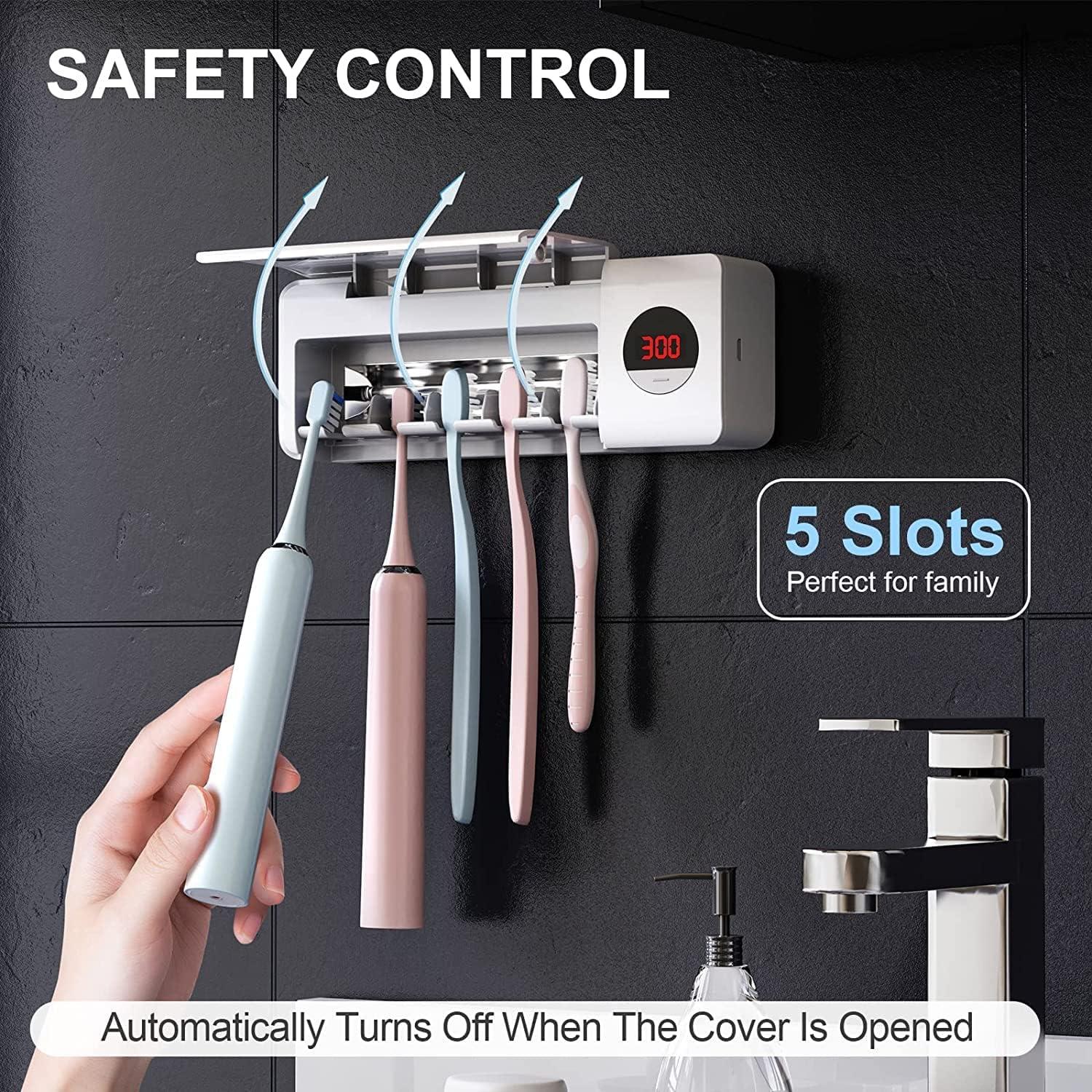 Soporte para Cepillos de Dientes HouseGem Y1 Blanco Inalámbrico