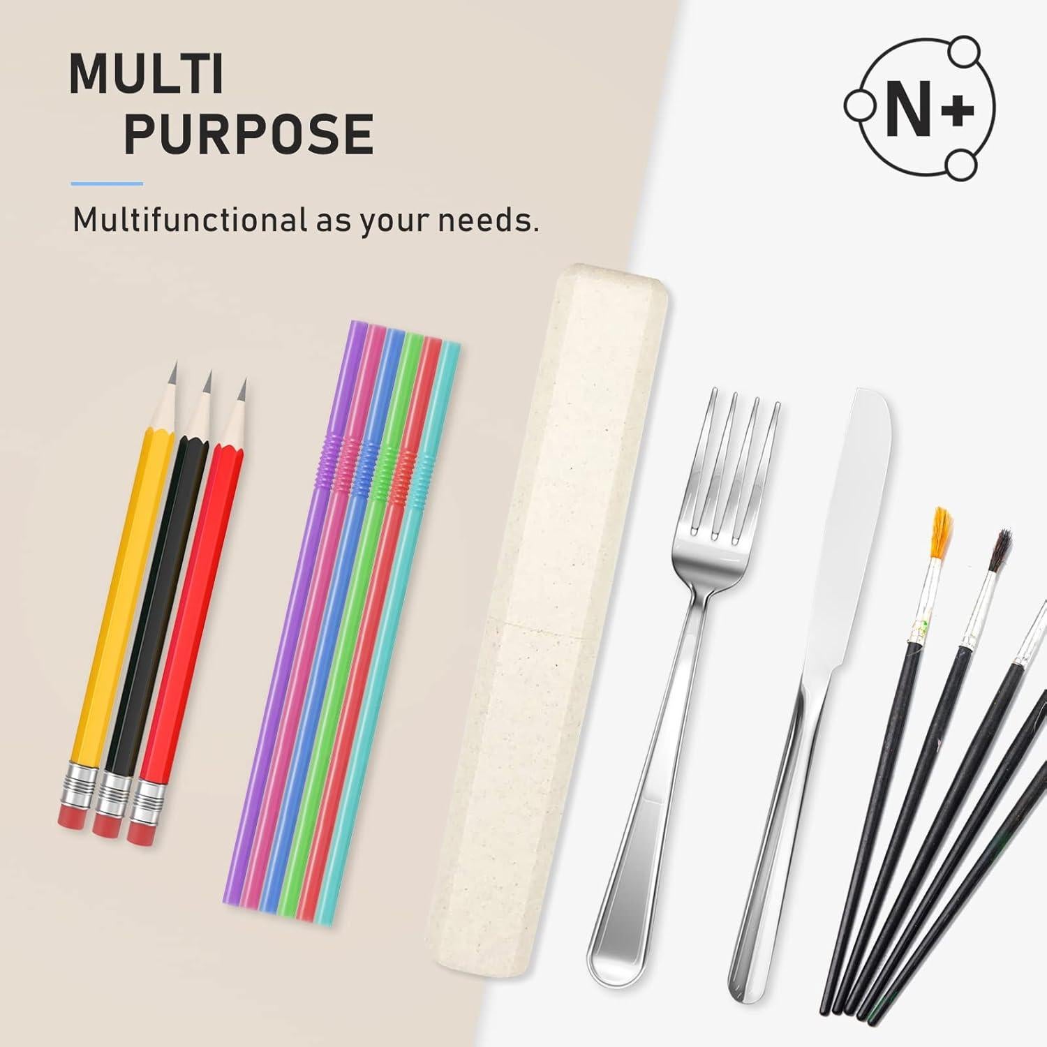 Estuche de Cepillo de Dientes Portátil Mulbozy - 4 Piezas