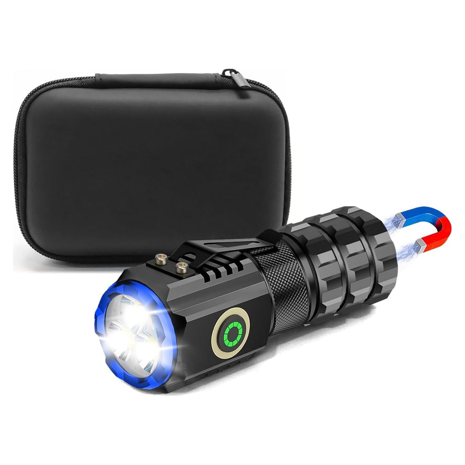 Linterna LED Mini Portátil XTAUTO 1300lm Recargable USB-C