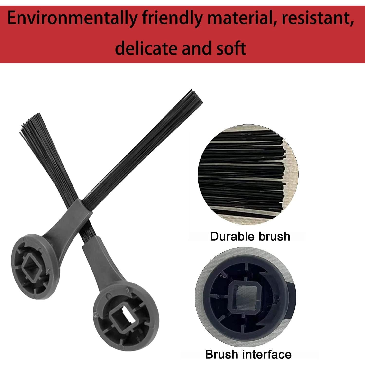 Cepillo lateral Shark AV2501S AV2501AE RV2502AE - Paquete 4