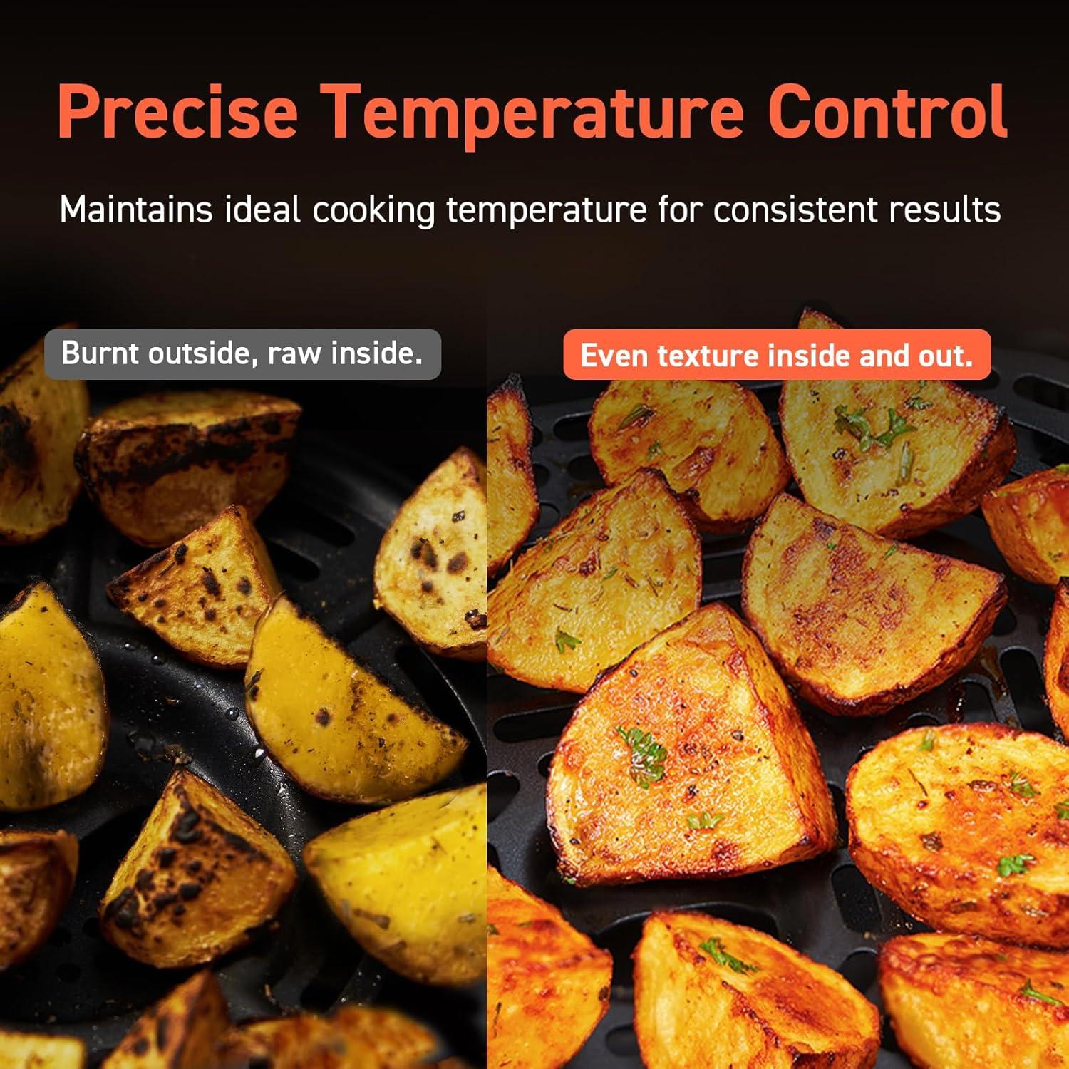 Freidora de Aire COSORI TurboBlaze 6QT 5.7L Gris 1725W