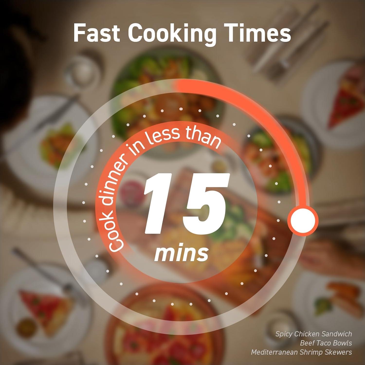 Freidora de Aire COSORI TurboBlaze 6QT 5.7L Gris 1725W