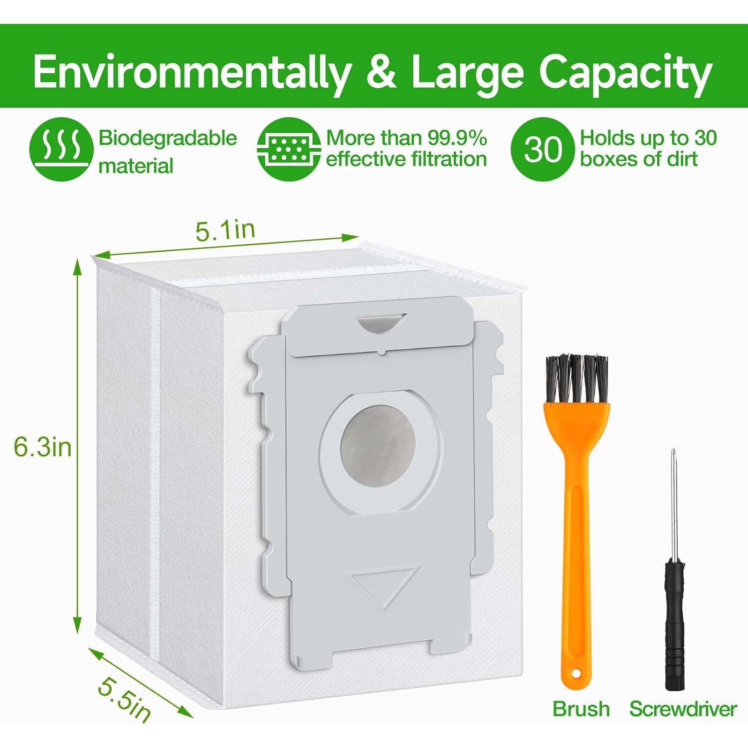 Bolsas de Reemplazo VBN para Aspiradora Roomba - 12 Pzas