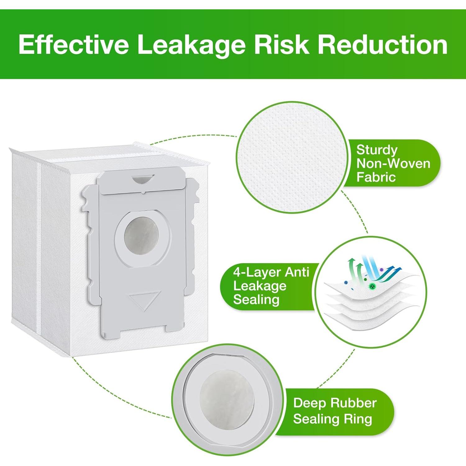 Bolsas de Reemplazo VBN para Aspiradora Roomba - 12 Pzas