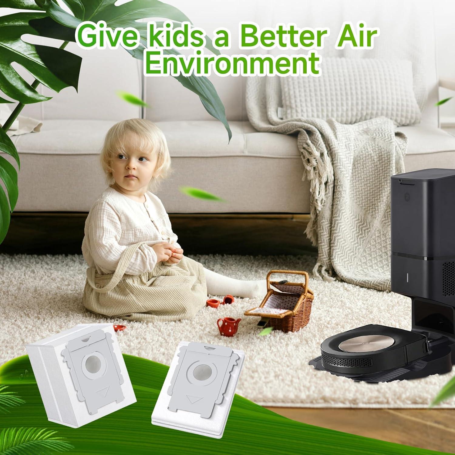 Bolsas de Reemplazo VBN para Aspiradora Roomba - 12 Pzas