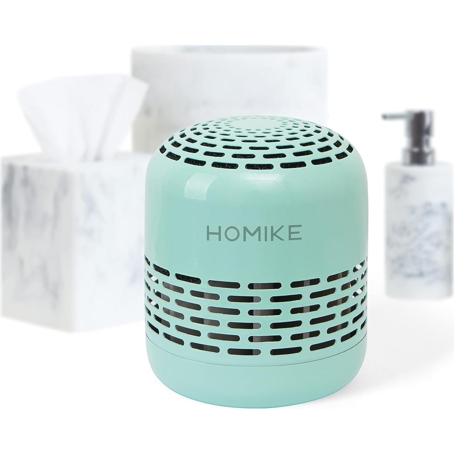 Desodorante de Refrigerador HOMIKE Verde, Eliminador de Olores 10 Años