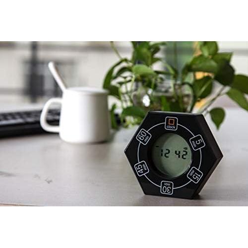 Temporizador Digital Znewtech con Reloj y 5 Configuraciones