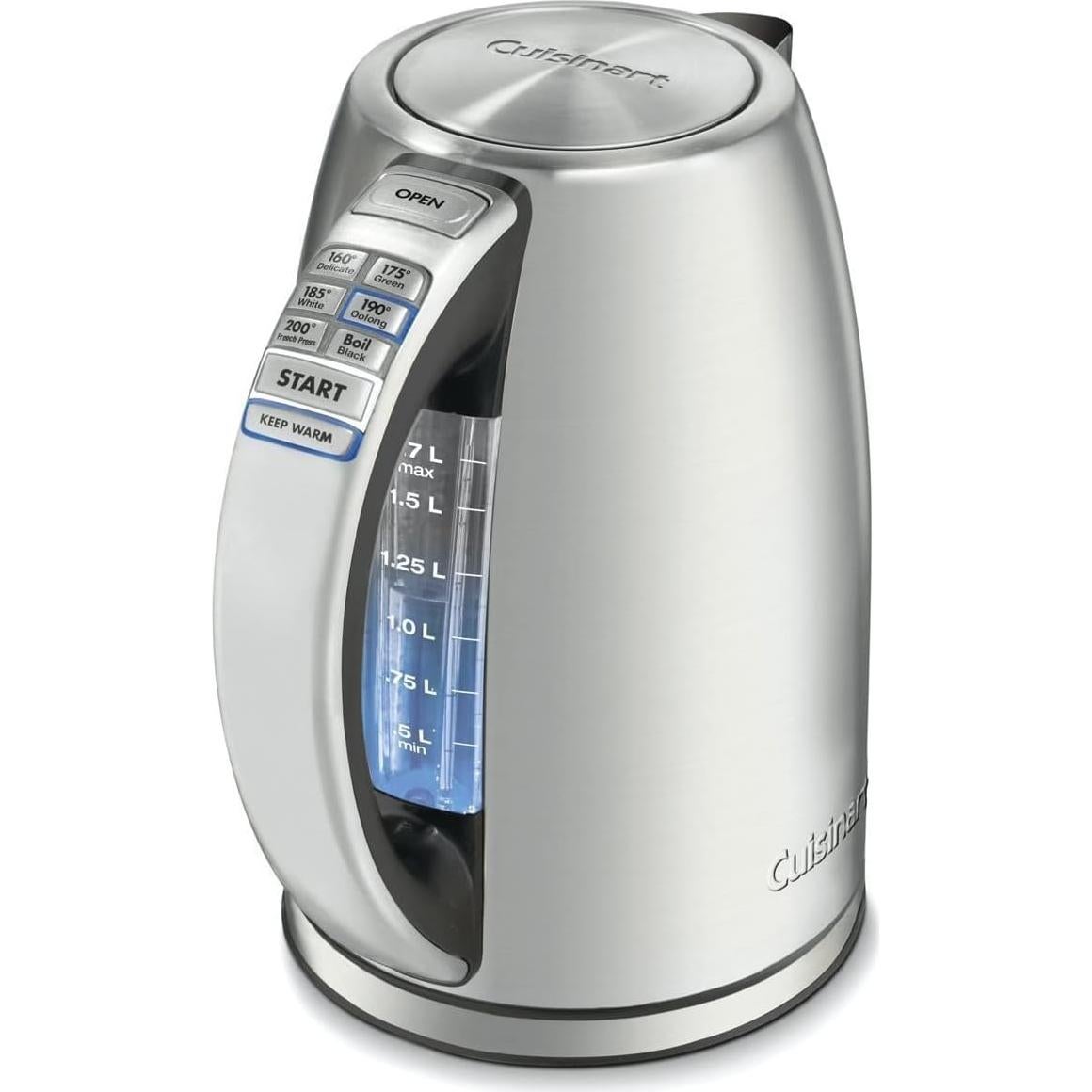 Set de Coladores de Malla Cuisinart y Hervidor Eléctrico 1.7L
