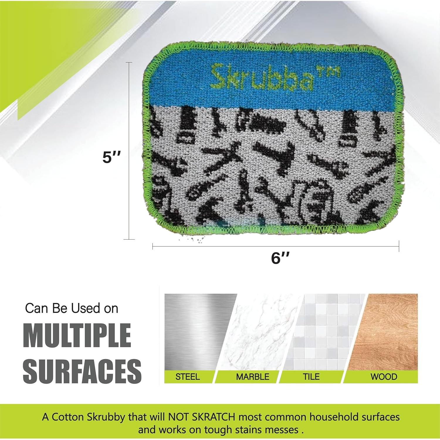 Almohadilla de Limpieza Wet-It! Skrubba Ecológica 17.78x20.32cm