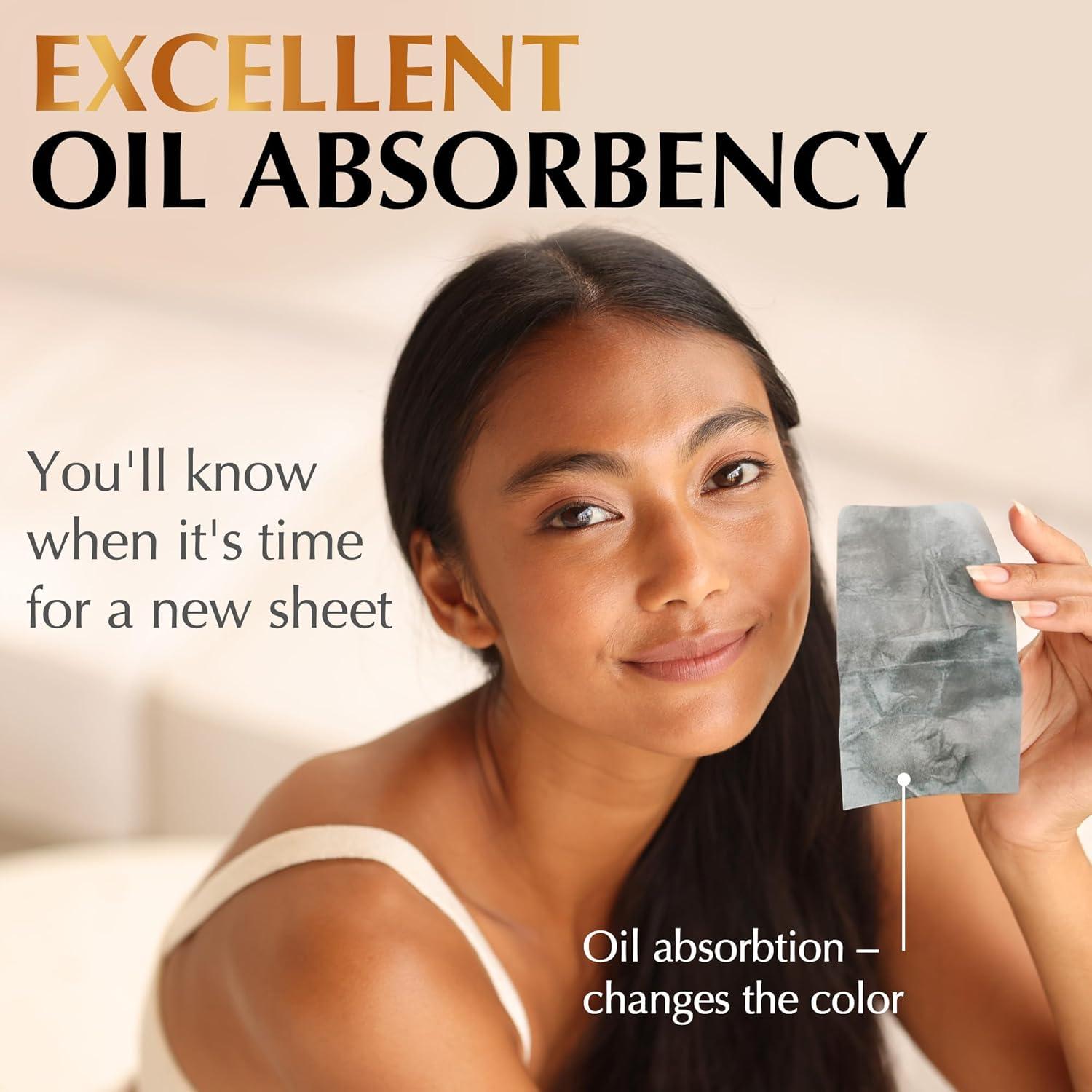 Hojas Absorbentes de Aceite Zorom's con Carbón de Bambú - 100 Unidades