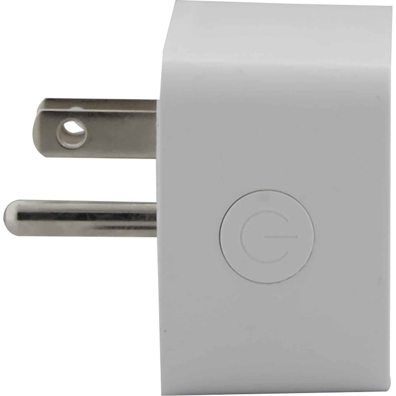 Enchufe Inteligente WiFi Satco S11266 ON/OFF, Blanco