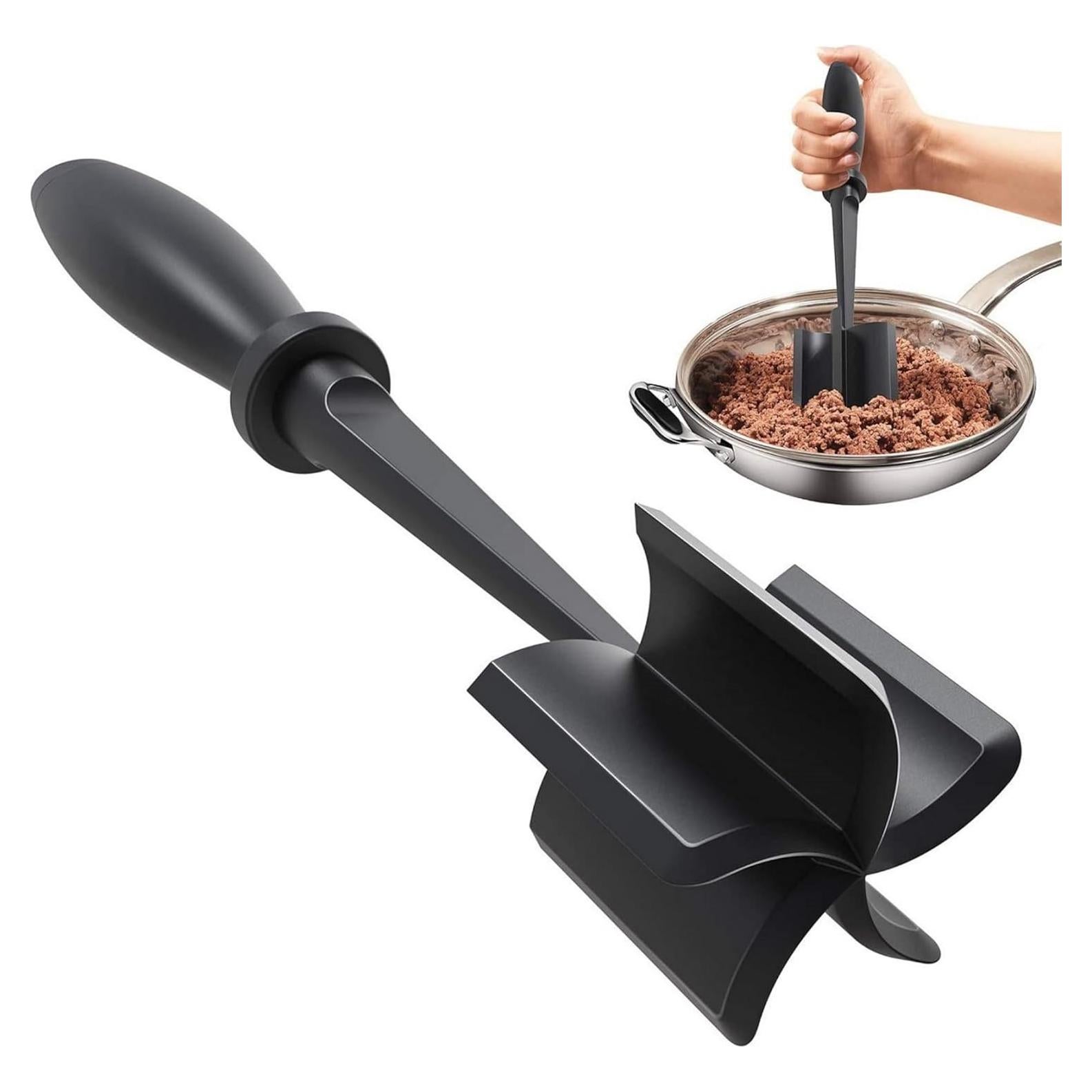 Picador de Carne FANBODTA 30 cm Nylon Resistente al Calor