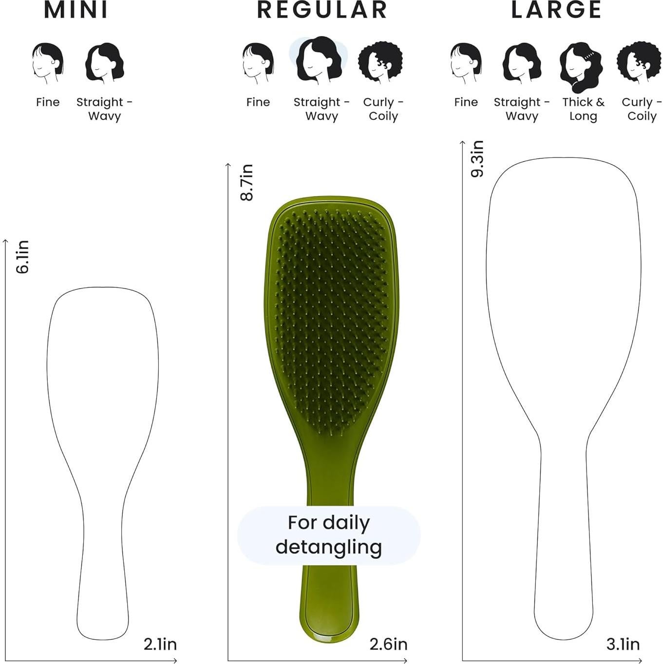 Cepillo Desenredante Tangle Teezer Verde Esmeralda para Cabello