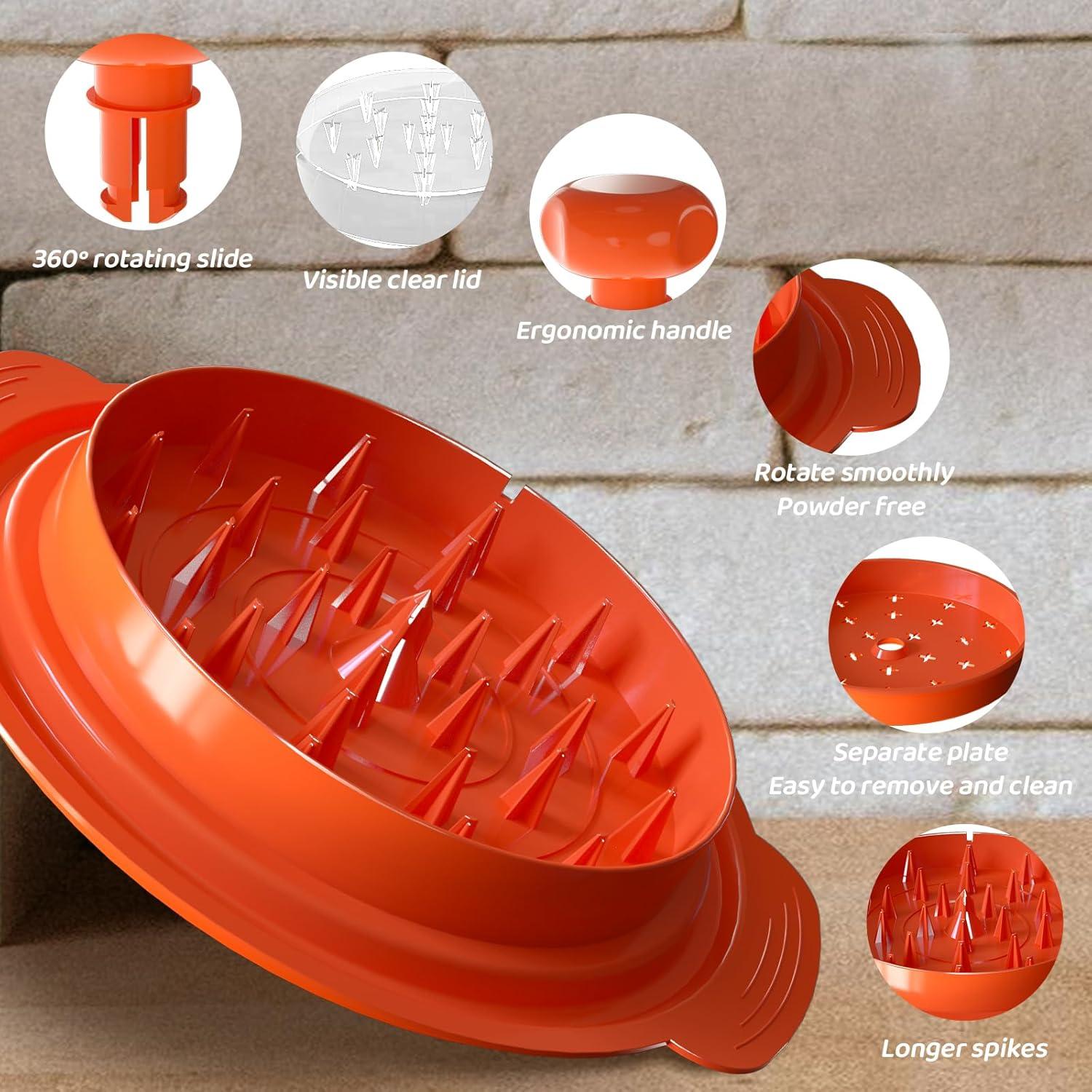 Desmenuzadora de Pollo LSUDFHE Naranja, Apta para Lavavajillas