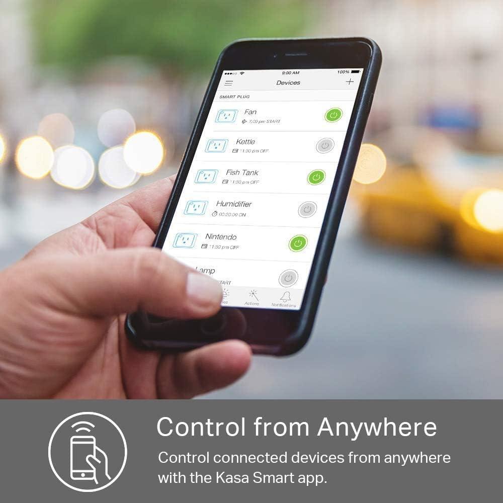 Regleta Inteligente Kasa TP-Link HS300 6 Enchufes USB Blanco