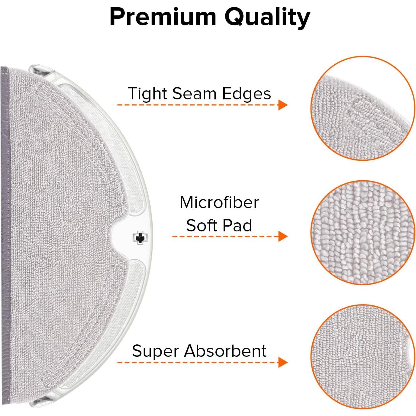 Paños de Microfibra Roborock 2 Piezas para Aspiradoras