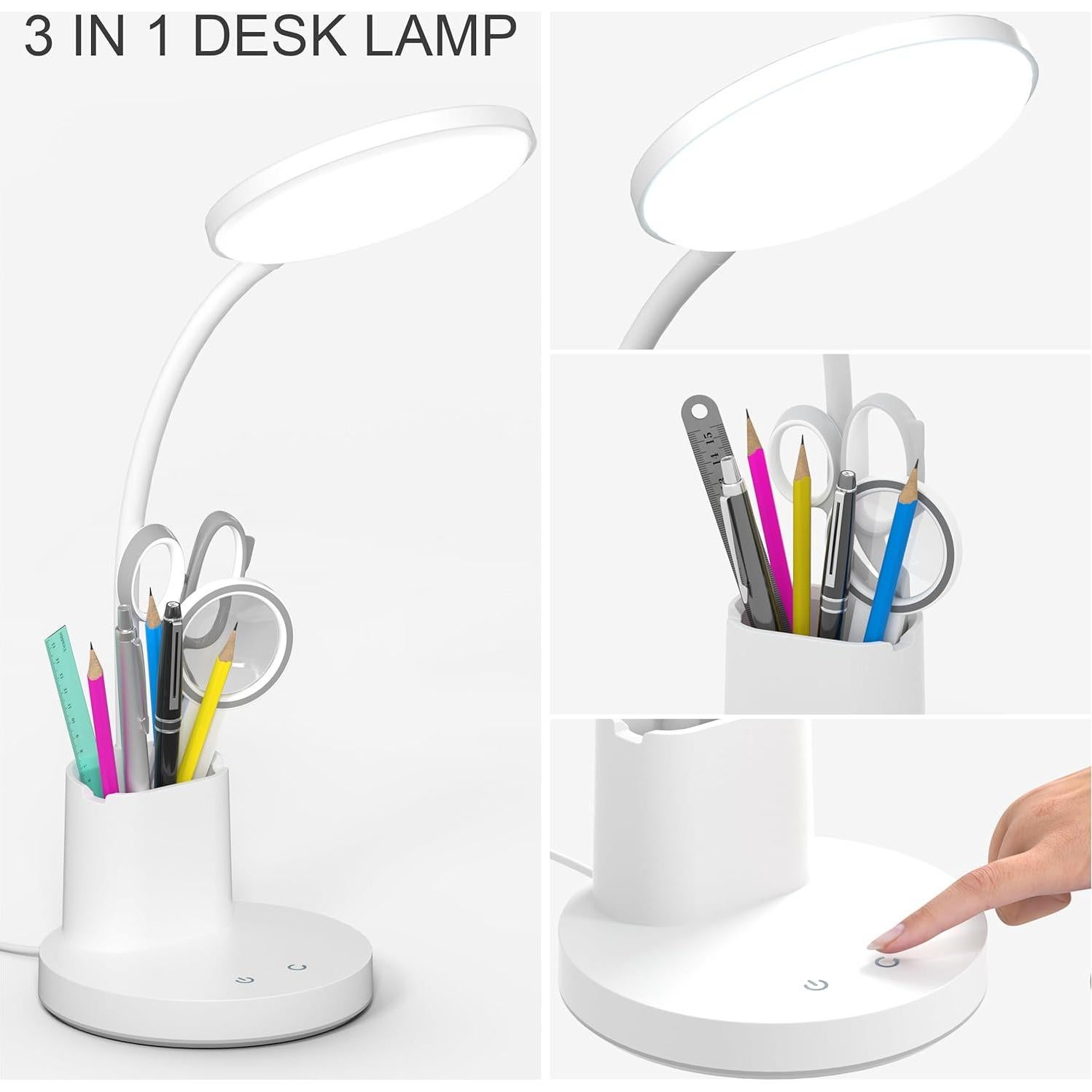 Lámpara LED de Escritorio Vicsoon HM-TD-8W-001 3 Modos Color