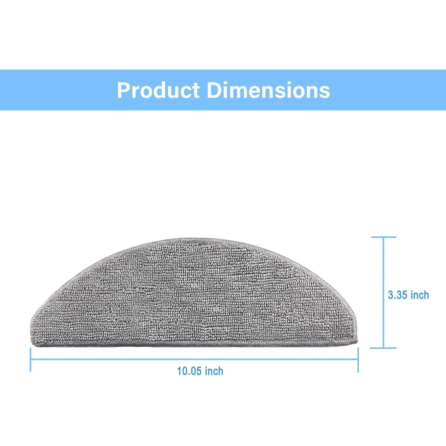 Almohadillas de Reemplazo iRobot Roomba Combo i5 Tivcroxs - 8 Pzas