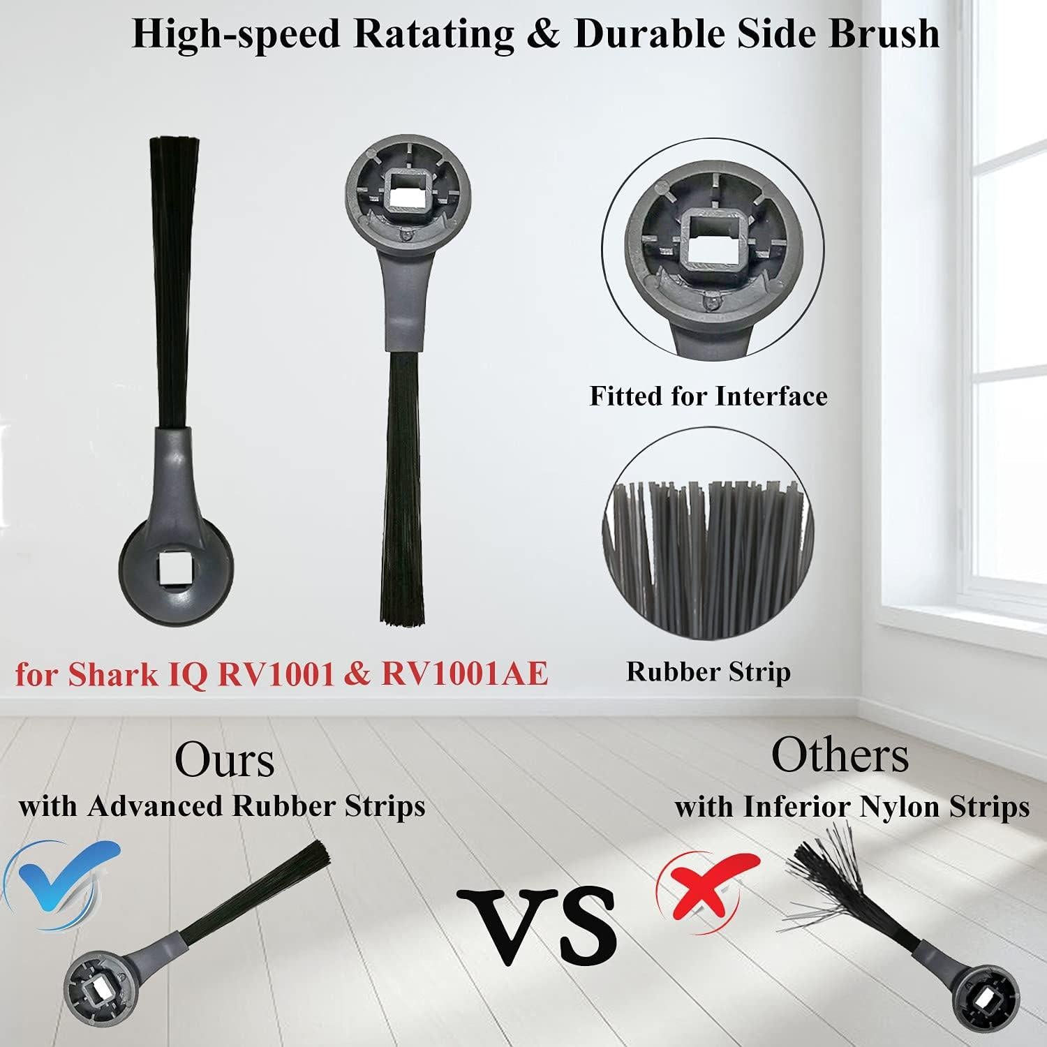 Juego de Accesorios Shark IQ R101AE - 4 Filtros y 6 Cepillos