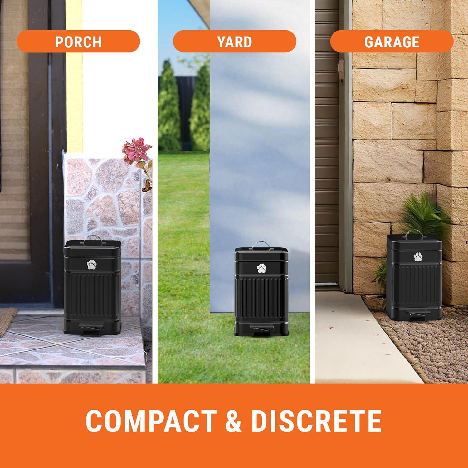 Cubo de Basura para Excremento de Perro Pupzle 19x19x29cm