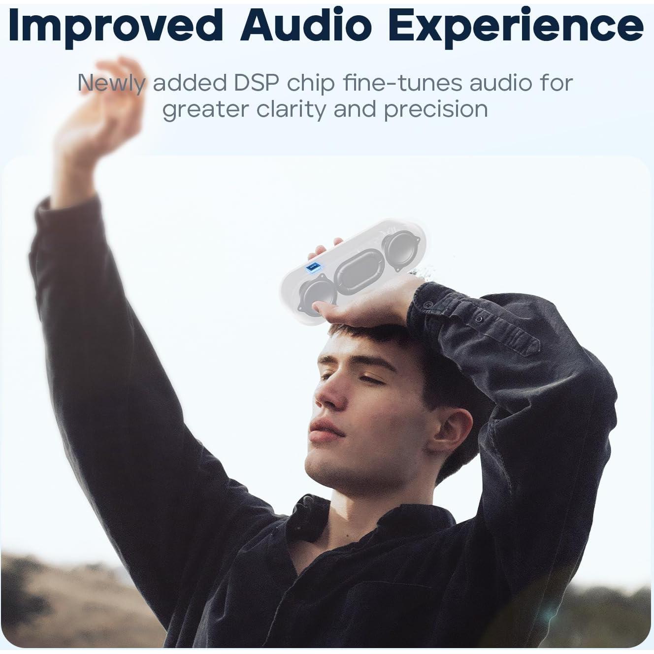 Altavoz Bluetooth Tribit XSound Go 16W Impermeable IPX7 Azul