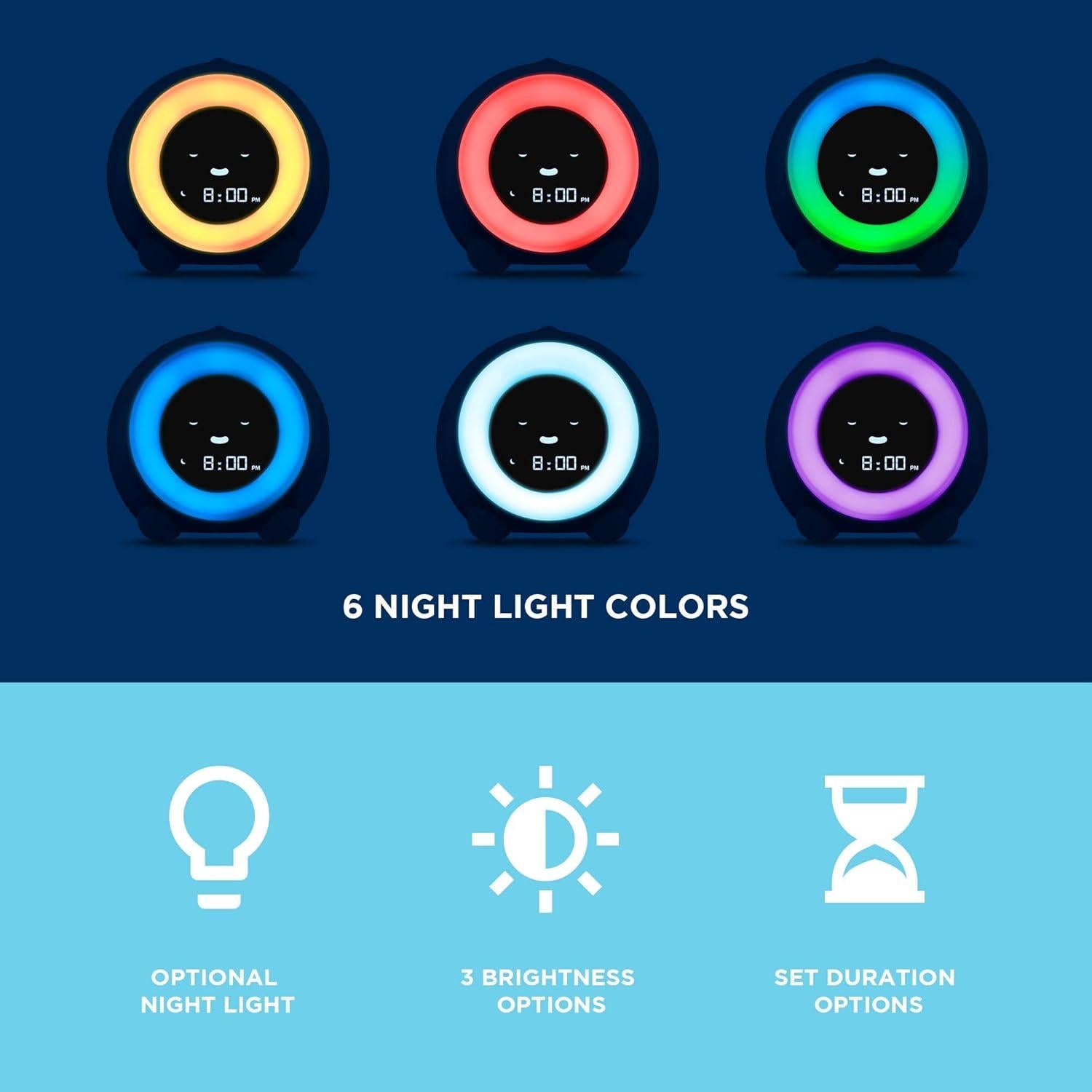 Entrenador de Sueño Infantil LittleHippo Mella Luz Nocturna