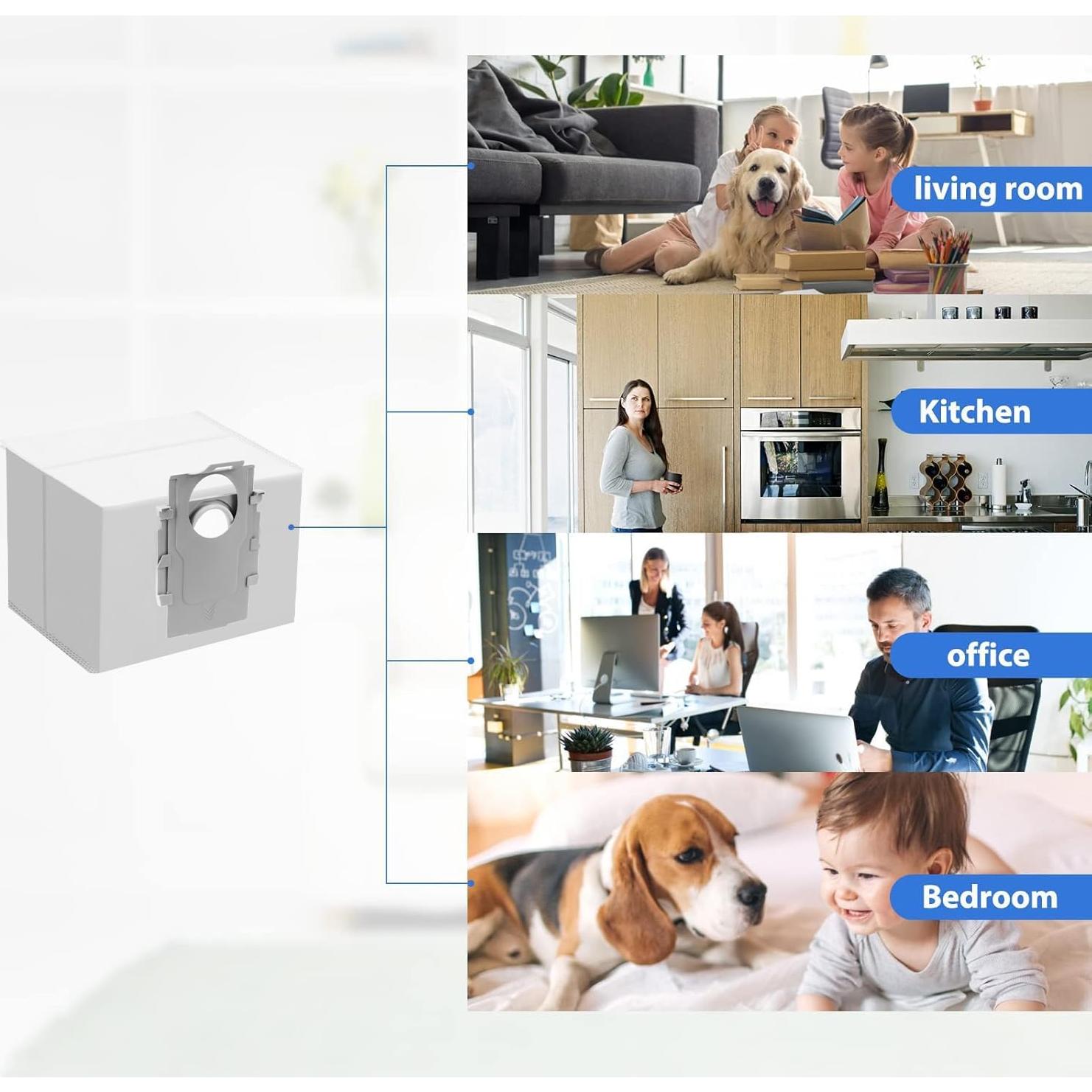 Paquete de 20 bolsas desechables para Roborock Q5 y S8