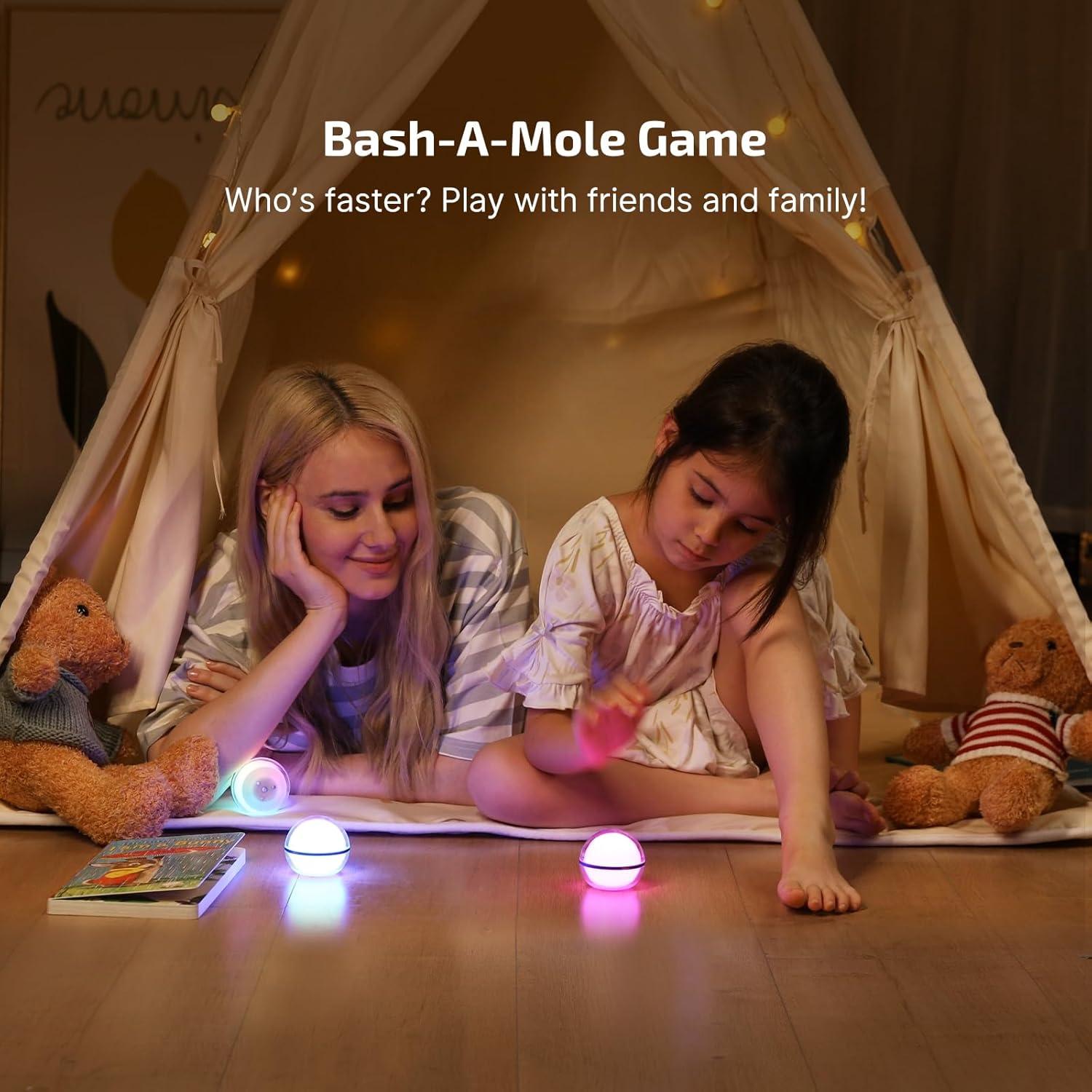 Lámpara de Mesa OLIGHT Esfera RGB 75 Lúmenes Control APP