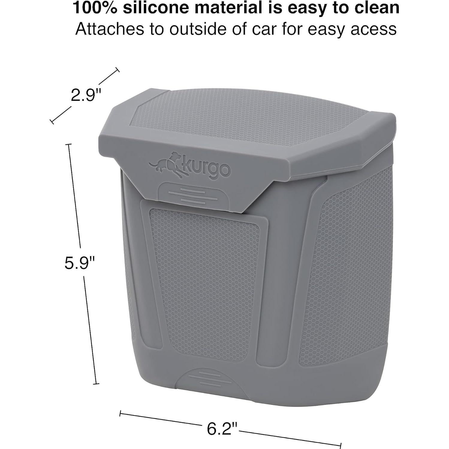 Contenedor de Basura para Perros Kurgo Tailgate, Gris