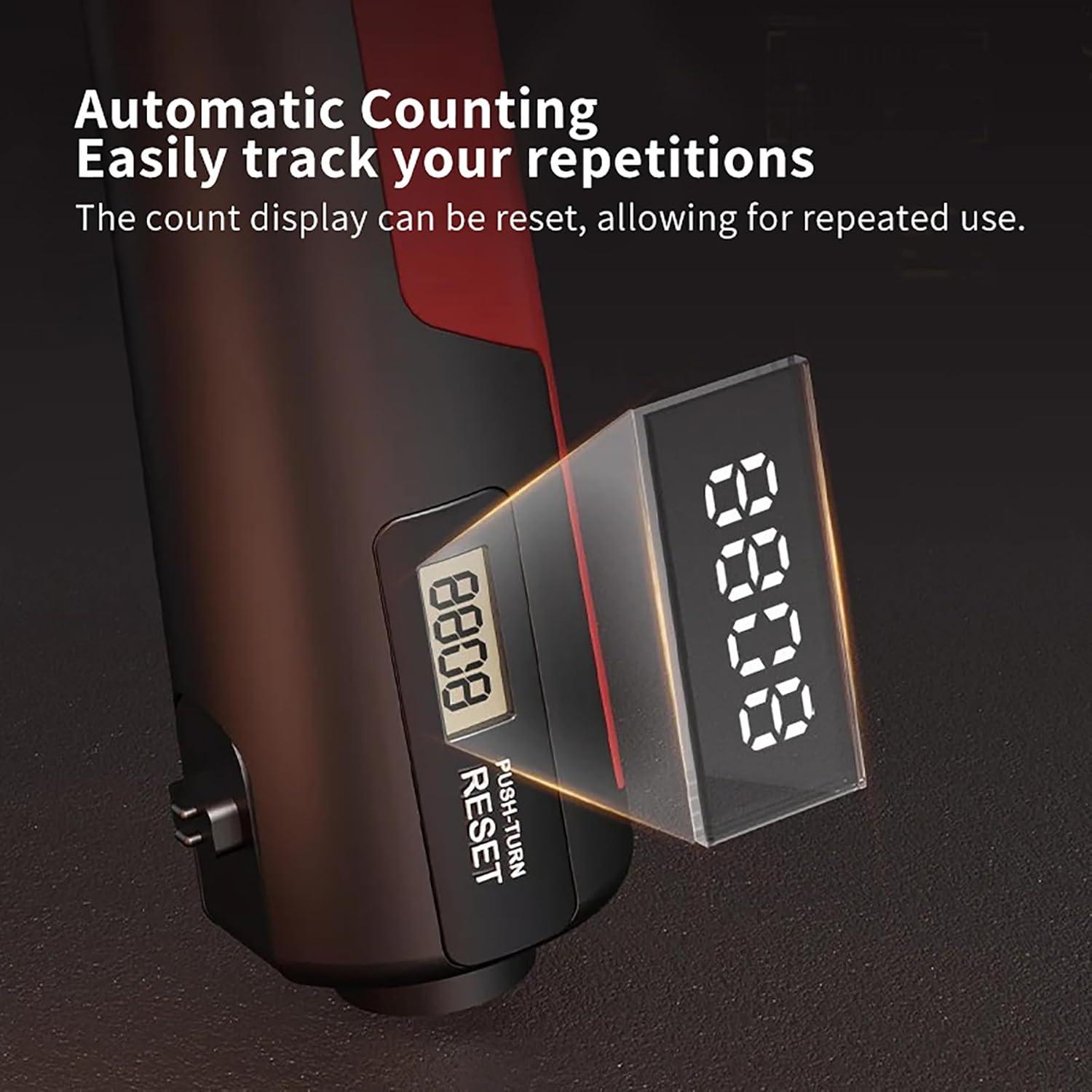 Fortalecedor de Agarre Hiyoga Ajustable 5-100KG con Contador